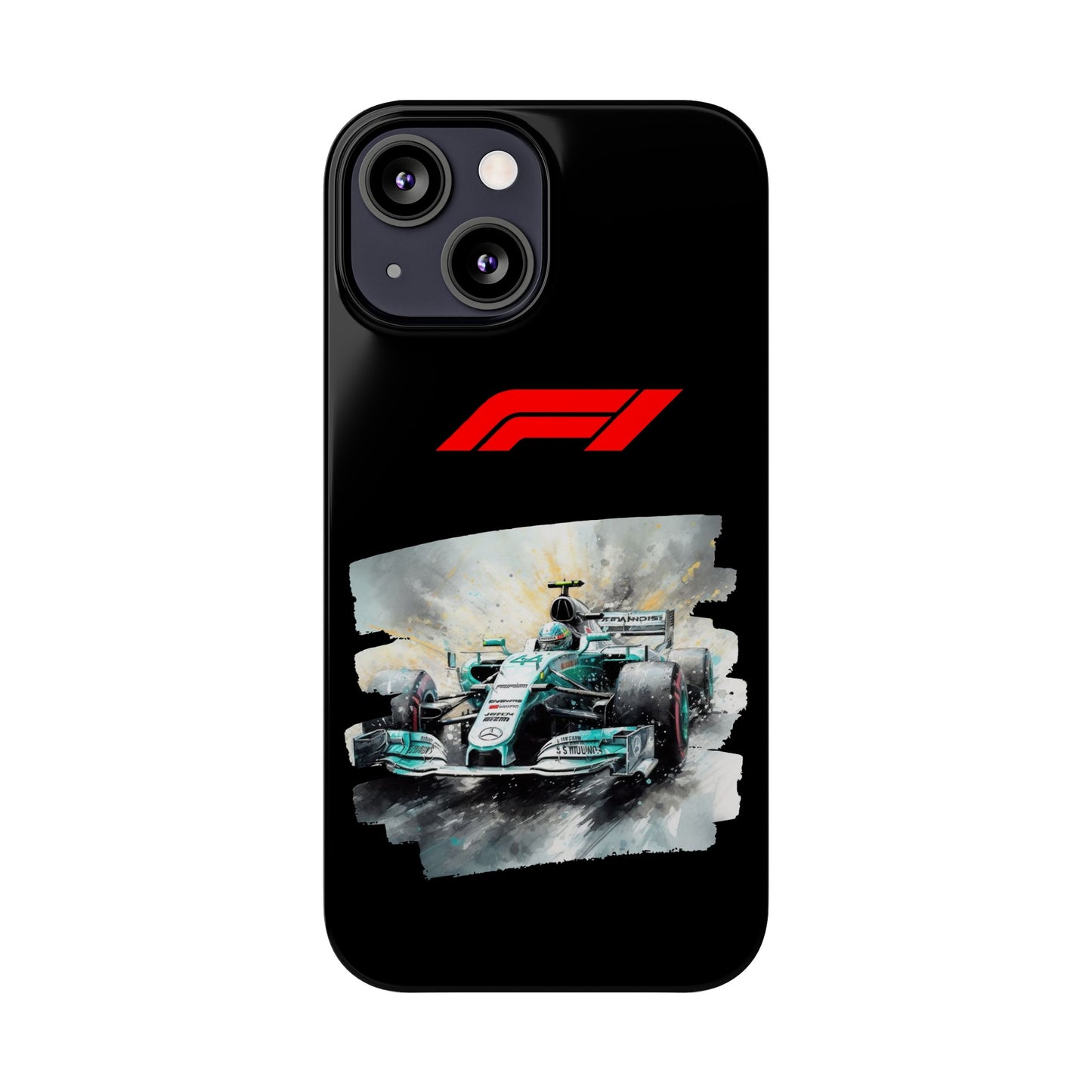F1 Mercedes Iphone 15, 14, 13, 12, 11 Cases