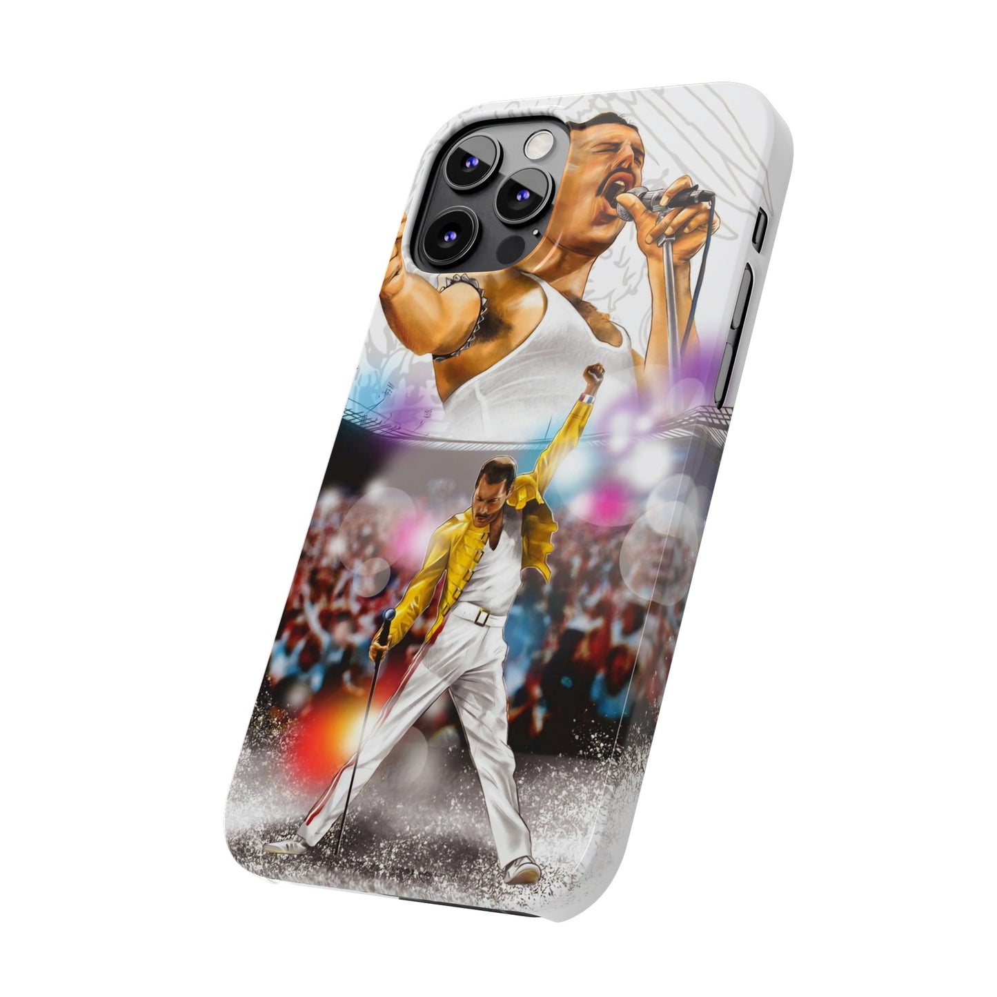 Freddy Mercury & Queen iPhone 15, 14, 13, 12 Cases