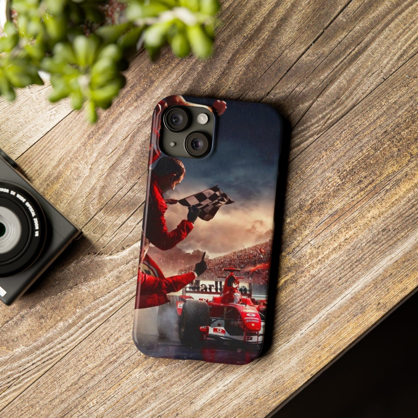 Ferrari Michael Schumacher Victory iPhone Cases: Celebrate the Legend