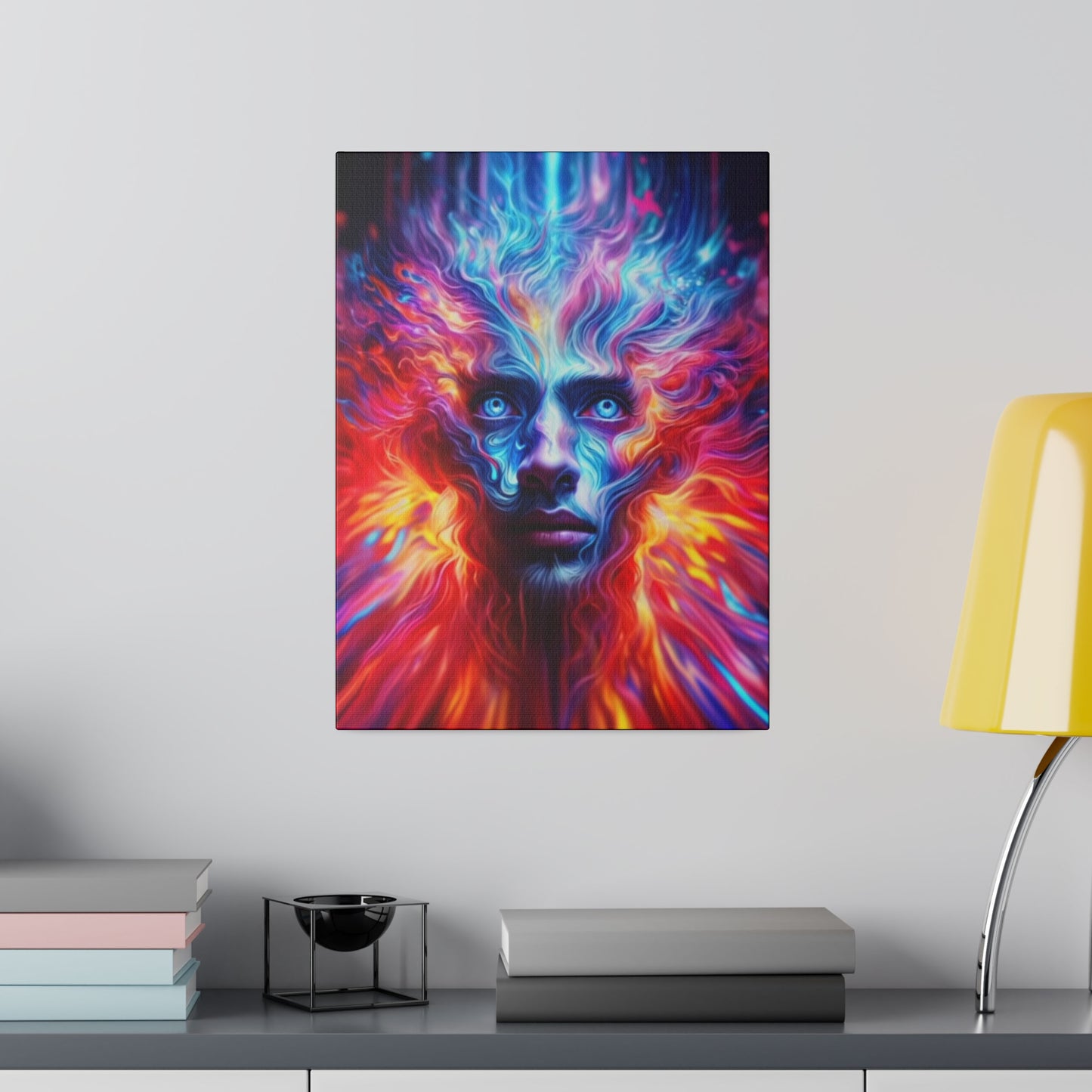 The Blue Man's Spectrum - Canvas