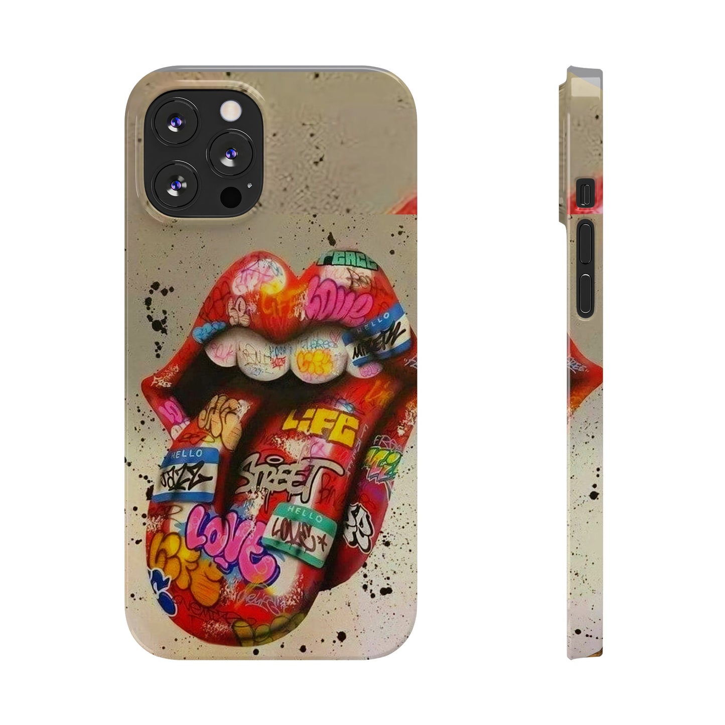 Rolling Stones Tongue Logo Iphone 15, 14, 13, 12 Cases