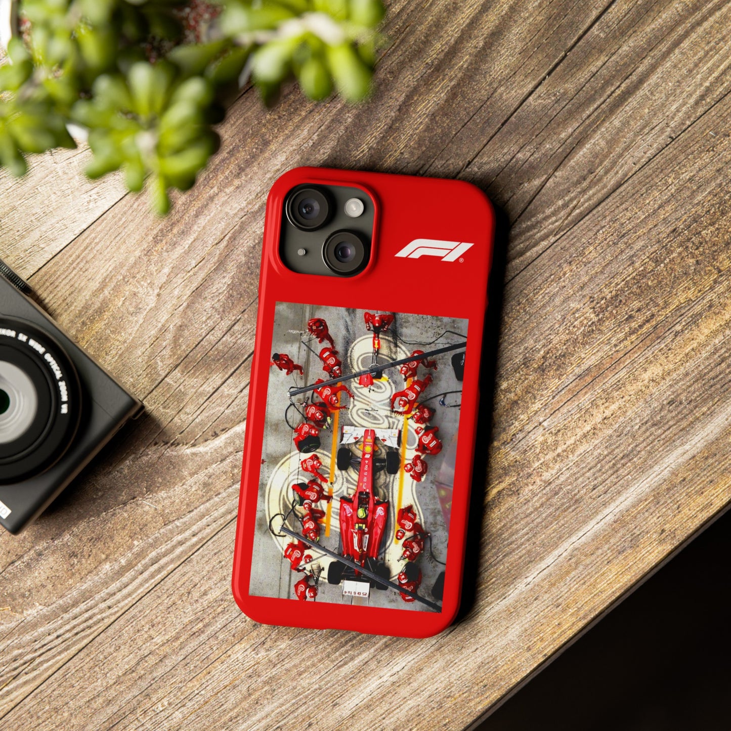 F1 Ferrari Pitstop Iphone Cases