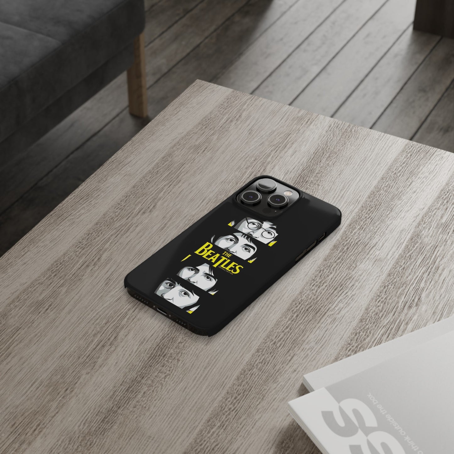 The Beatles Looking at You" iPhone Cases for iPhone 15, 14, 13, 12, 11