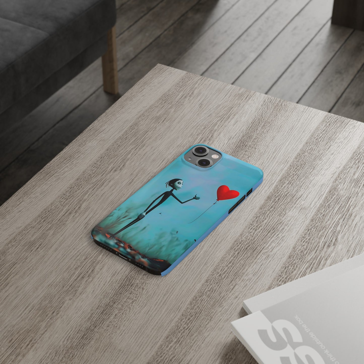 Heart Balloon Art Design iPhone Cases: Love in the Air