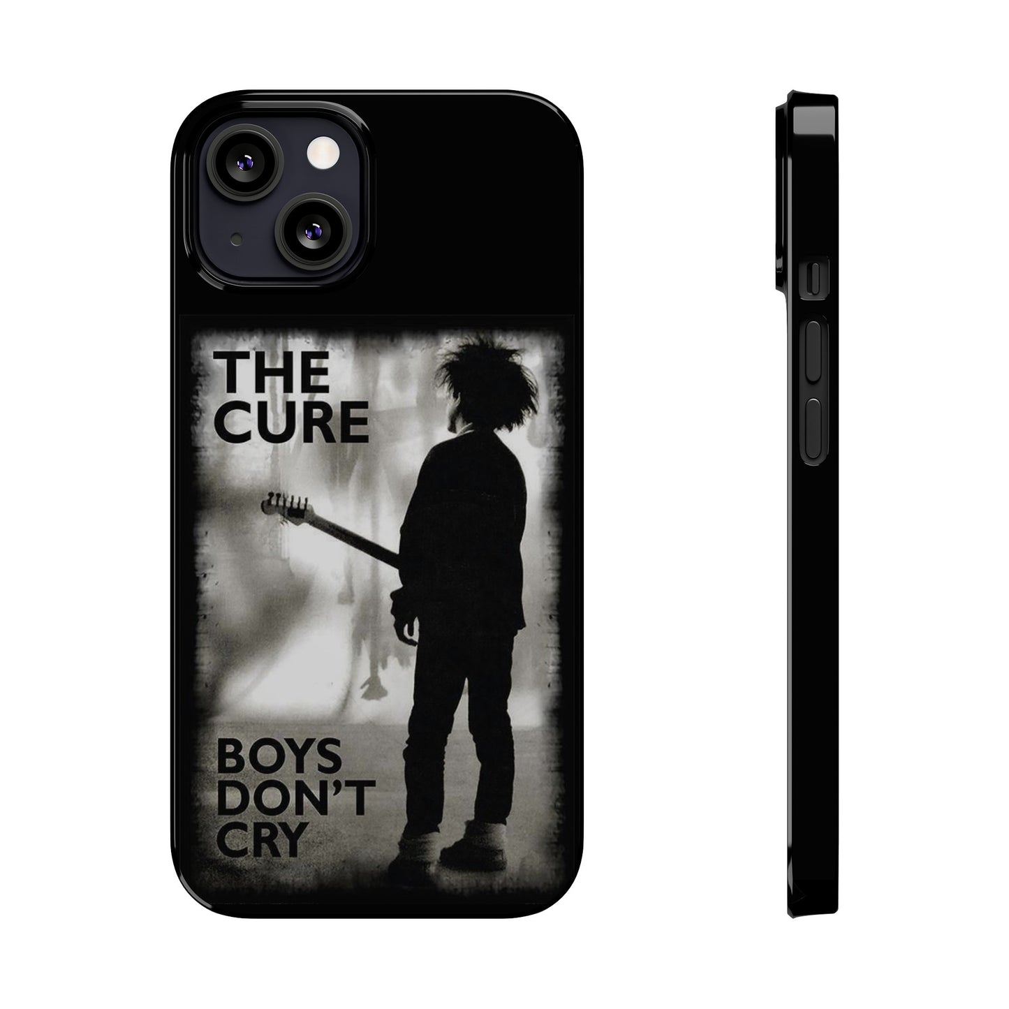 The Cure: Boys Don't Cry" iPhone Covers for 15, 14, 13, 12, 11