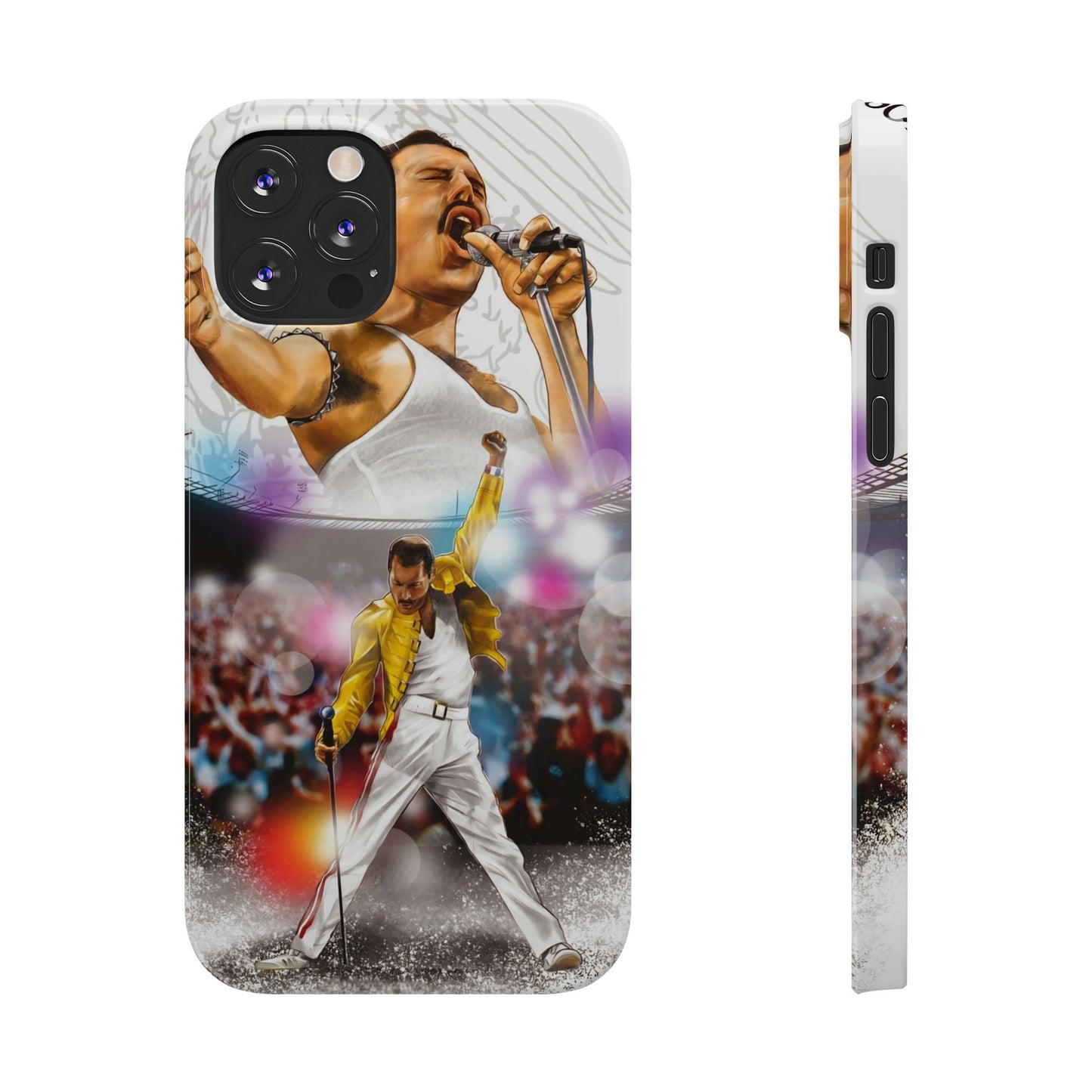 Freddy Mercury & Queen iPhone 15, 14, 13, 12 Cases