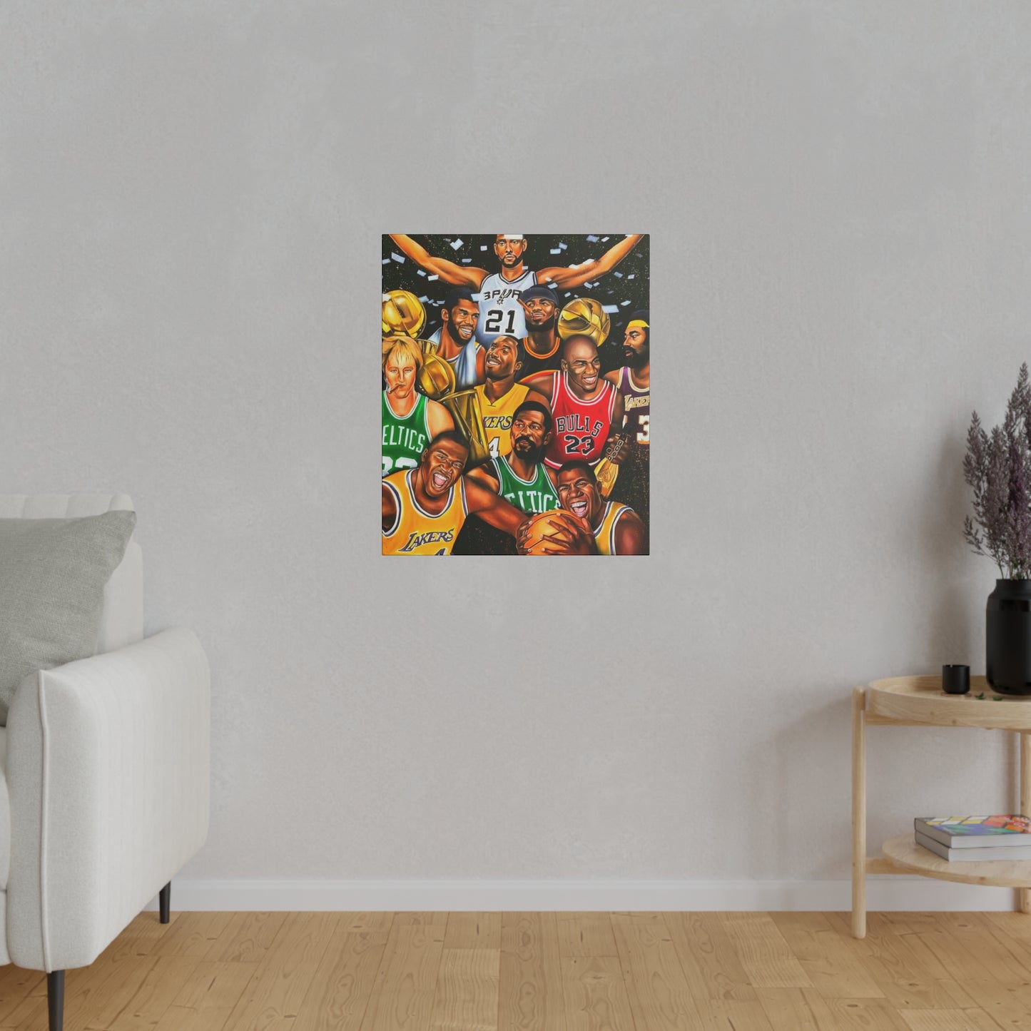 The Best NBA Players all Time - Canvas