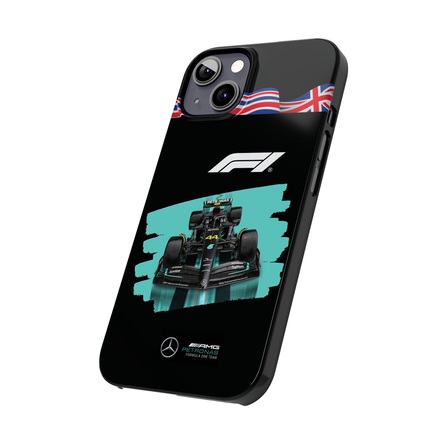 F1 Mercedes Black Edition Iphone Cases