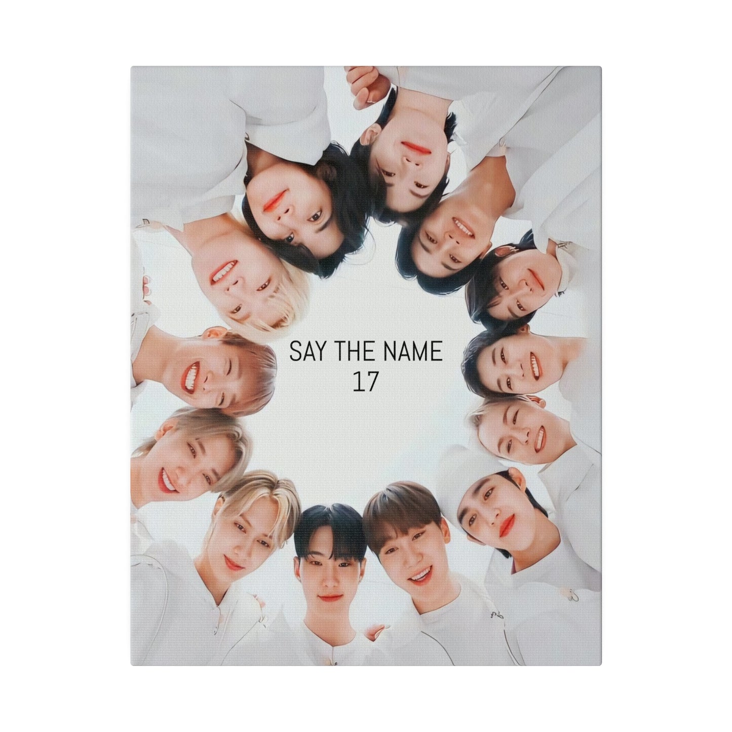 SEVENTEEN Band Selfie: Ground-Level Canvas