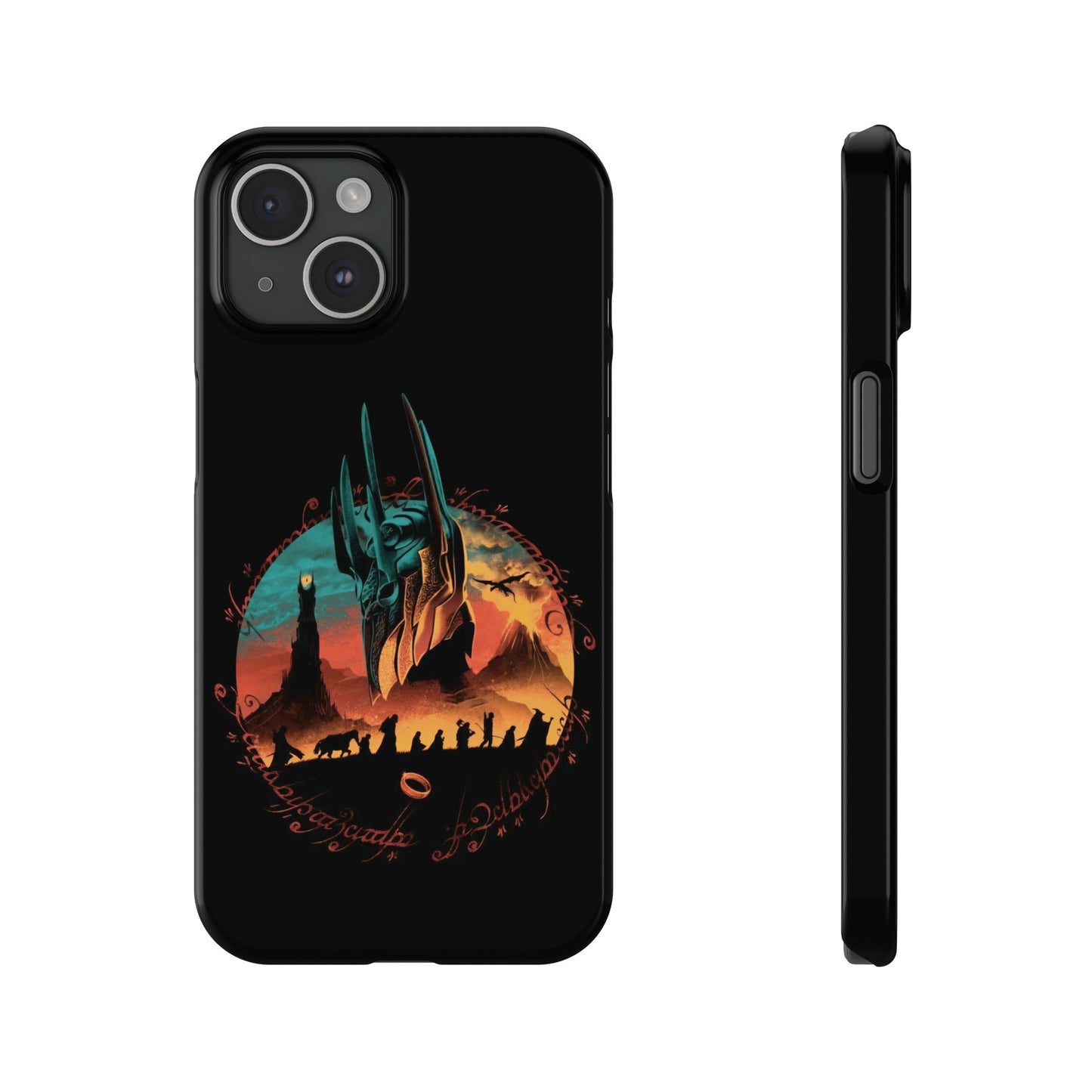 LOTR Fellowship on the Way iPhone Cases: Journey with the Heroes