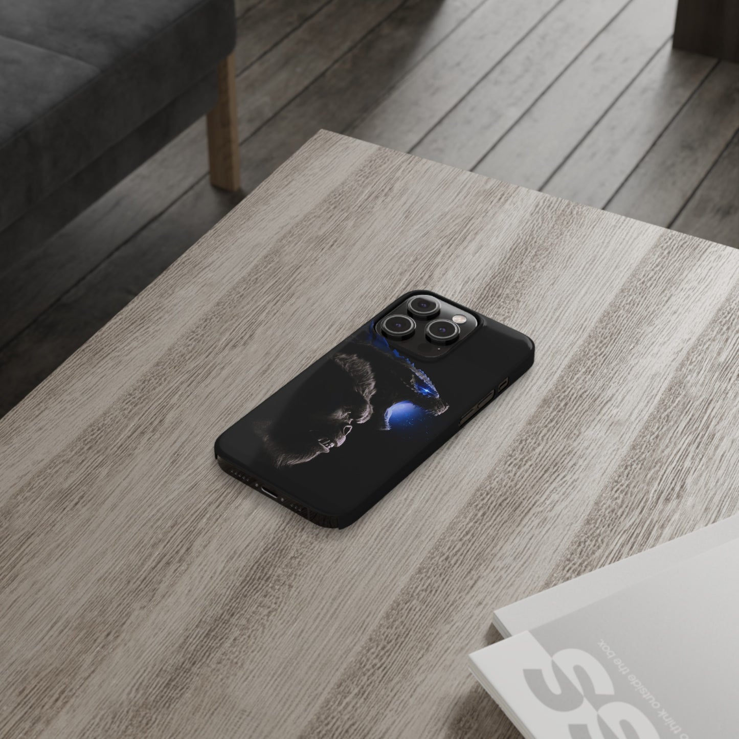Godzilla x Kong New Age iPhone Cases: Unleash the Titans (Blue Edition)