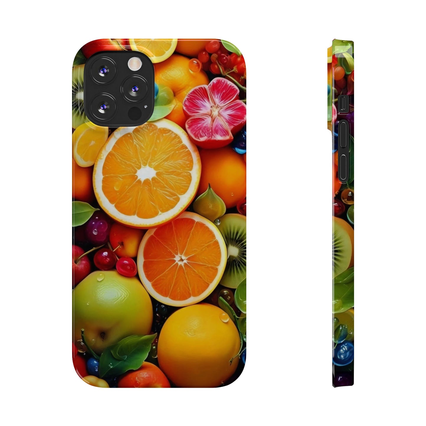 Fresh Fruit Delight: iPhone 15, 14, 13, 12 Cases