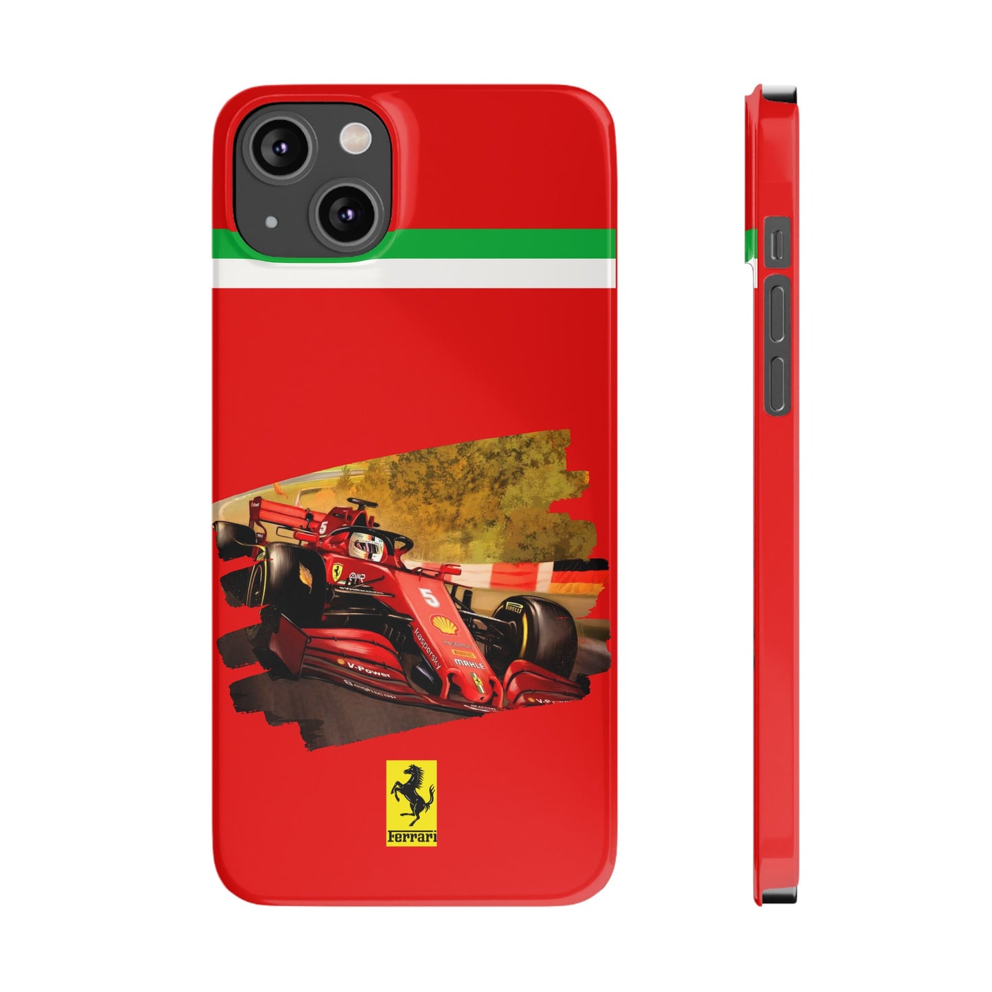 F1 Ferrari Red Edition Iphone Cases