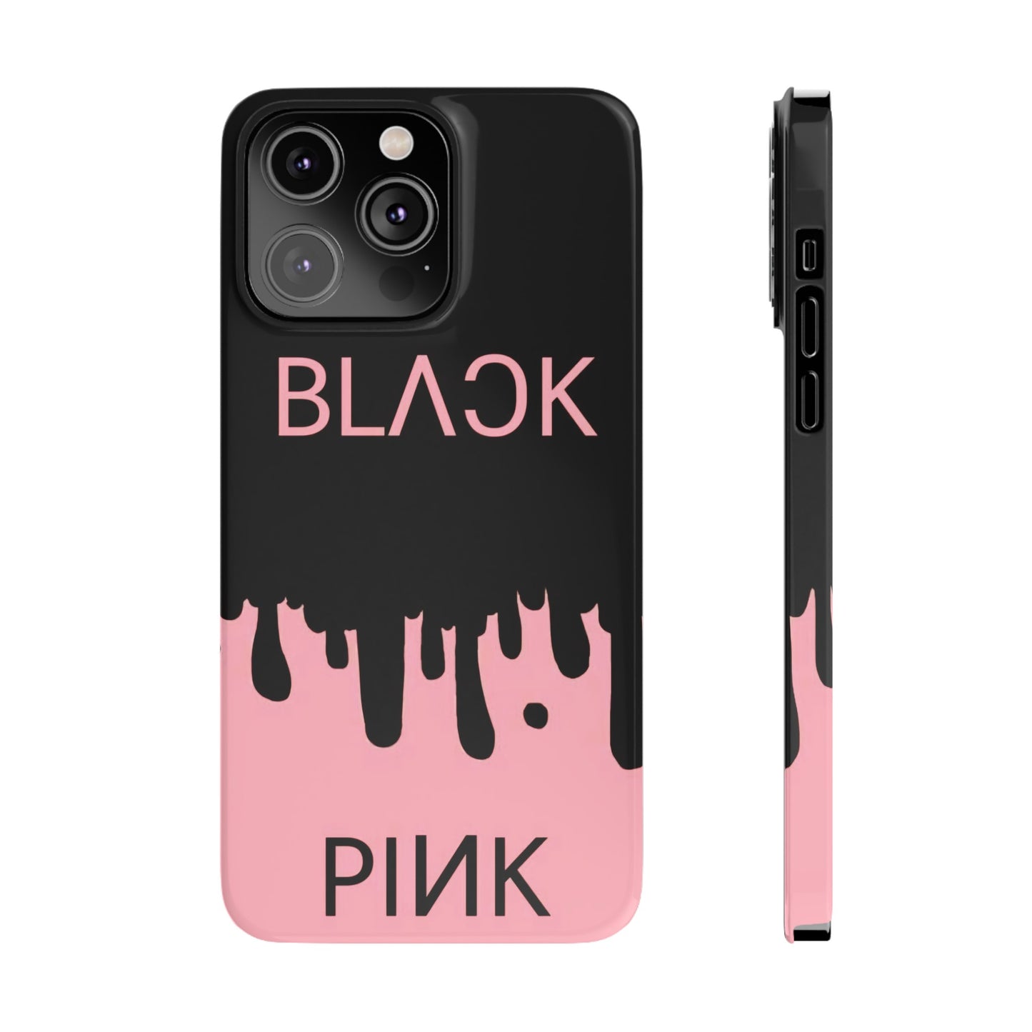 Black Pink Color Edition Iphone 15, 14, 13, 12 Cases