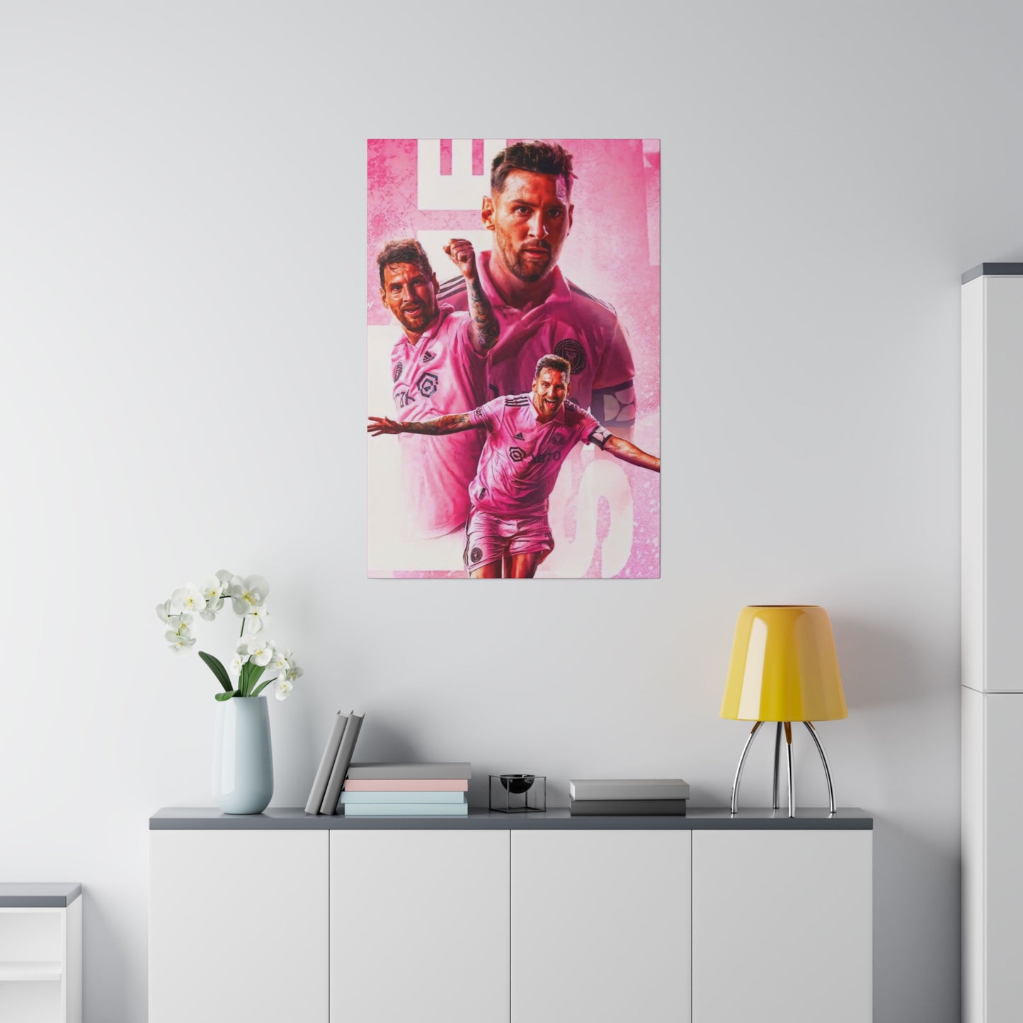 Lionel Messi by Inter Miami - Canvas
