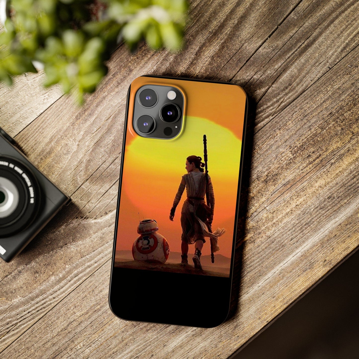 Star Wars Rey with BB-8 iPhone Cases: Adventure Awaits