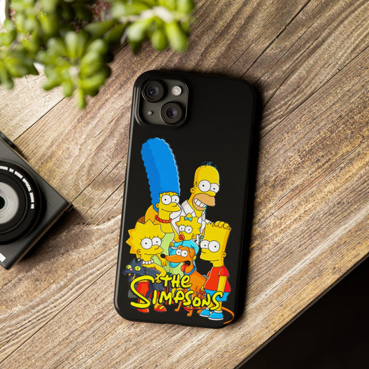 The Simpsons Family Iphone 15, 14, 13, 12 Cases