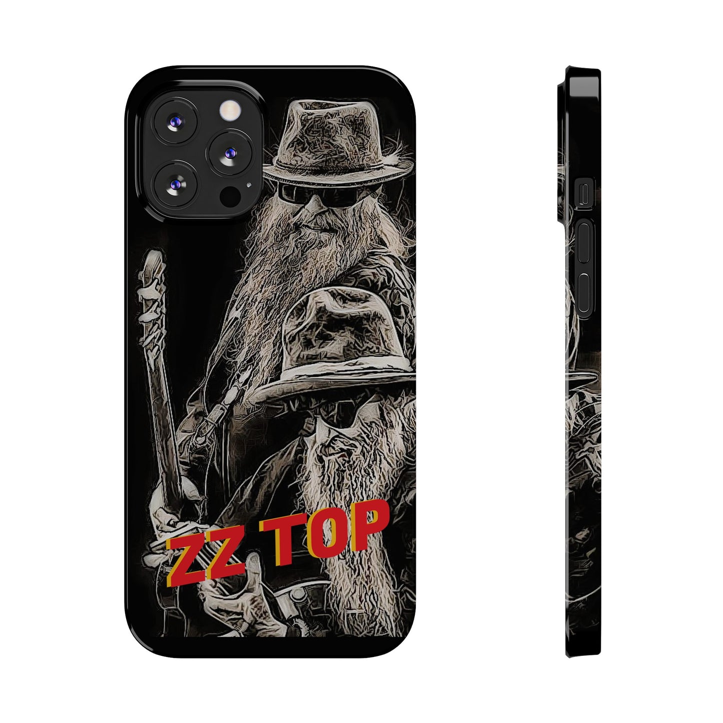 ZZ Top: Rockers Forever" iPhone 15, 14, 13, 12, 11 Cases