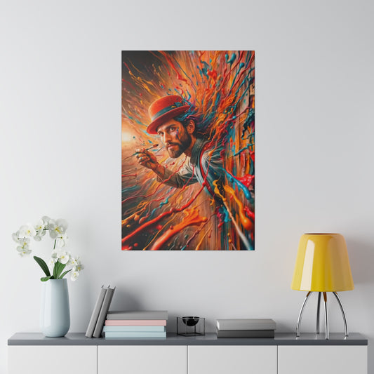 Prisoner Of Your Own Painting - Canvas