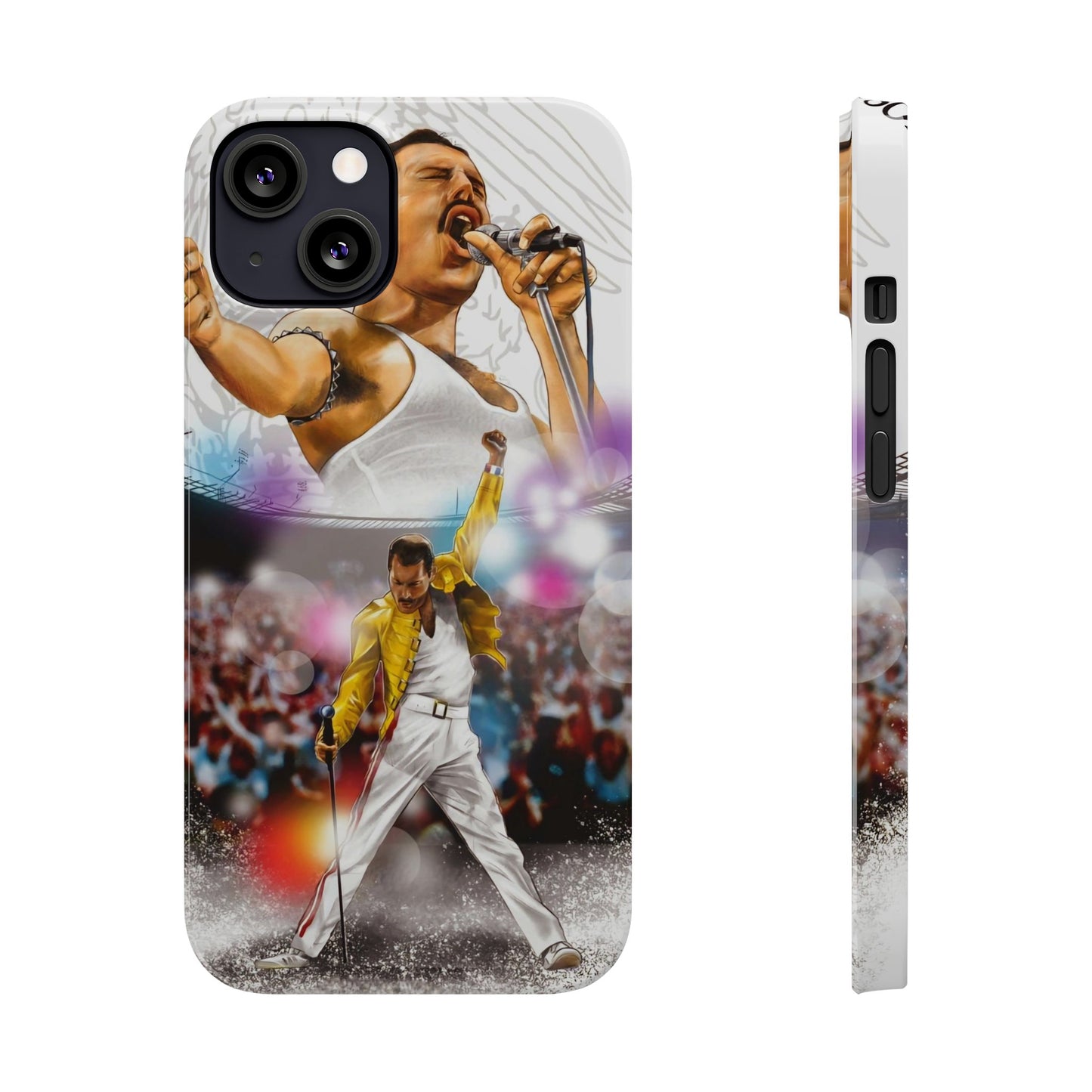 Freddy Mercury & Queen iPhone 15, 14, 13, 12 Cases