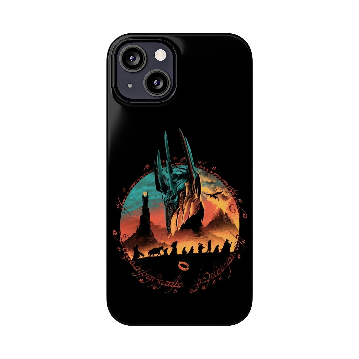 LOTR Fellowship on the Way iPhone Cases: Journey with the Heroes