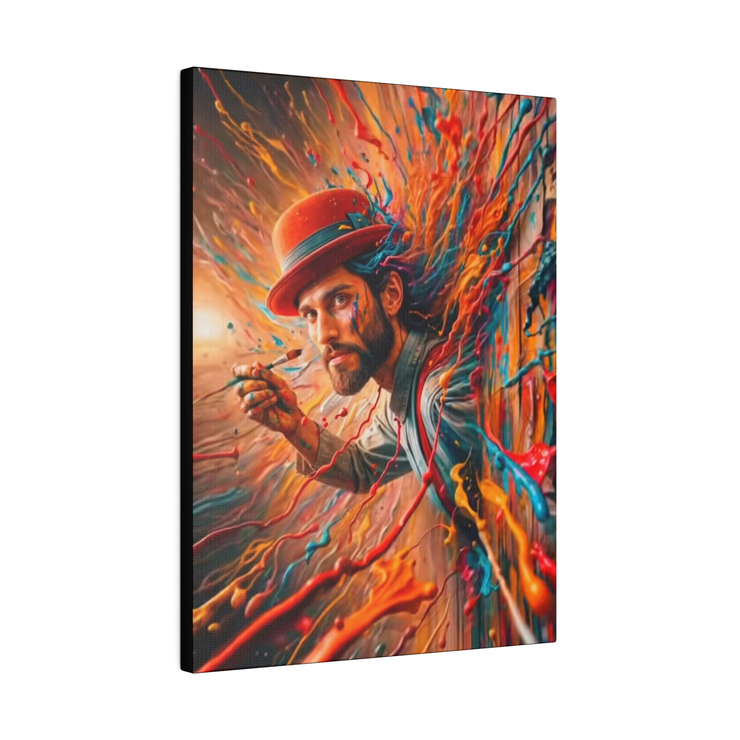 Prisoner Of Your Own Painting - Canvas