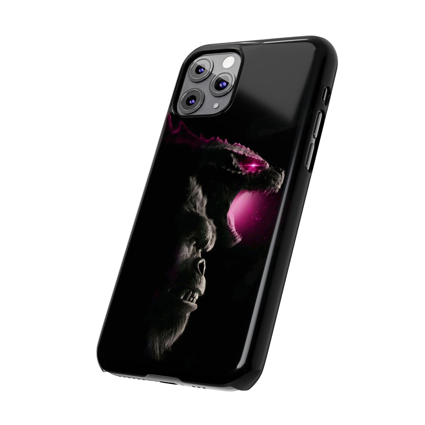 Godzilla x Kong New Age iPhone Cases: Unleash the Titans (Purple Edition)