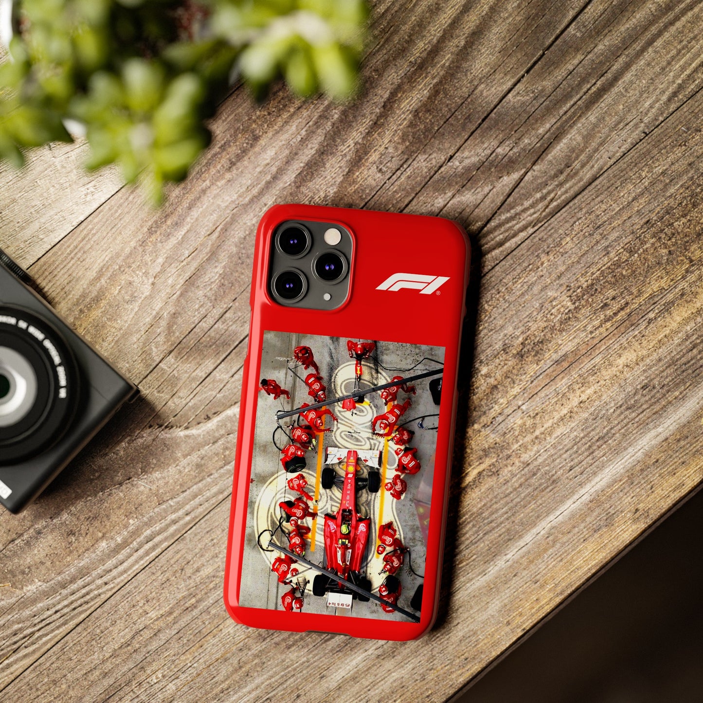 F1 Ferrari Pitstop Iphone Cases