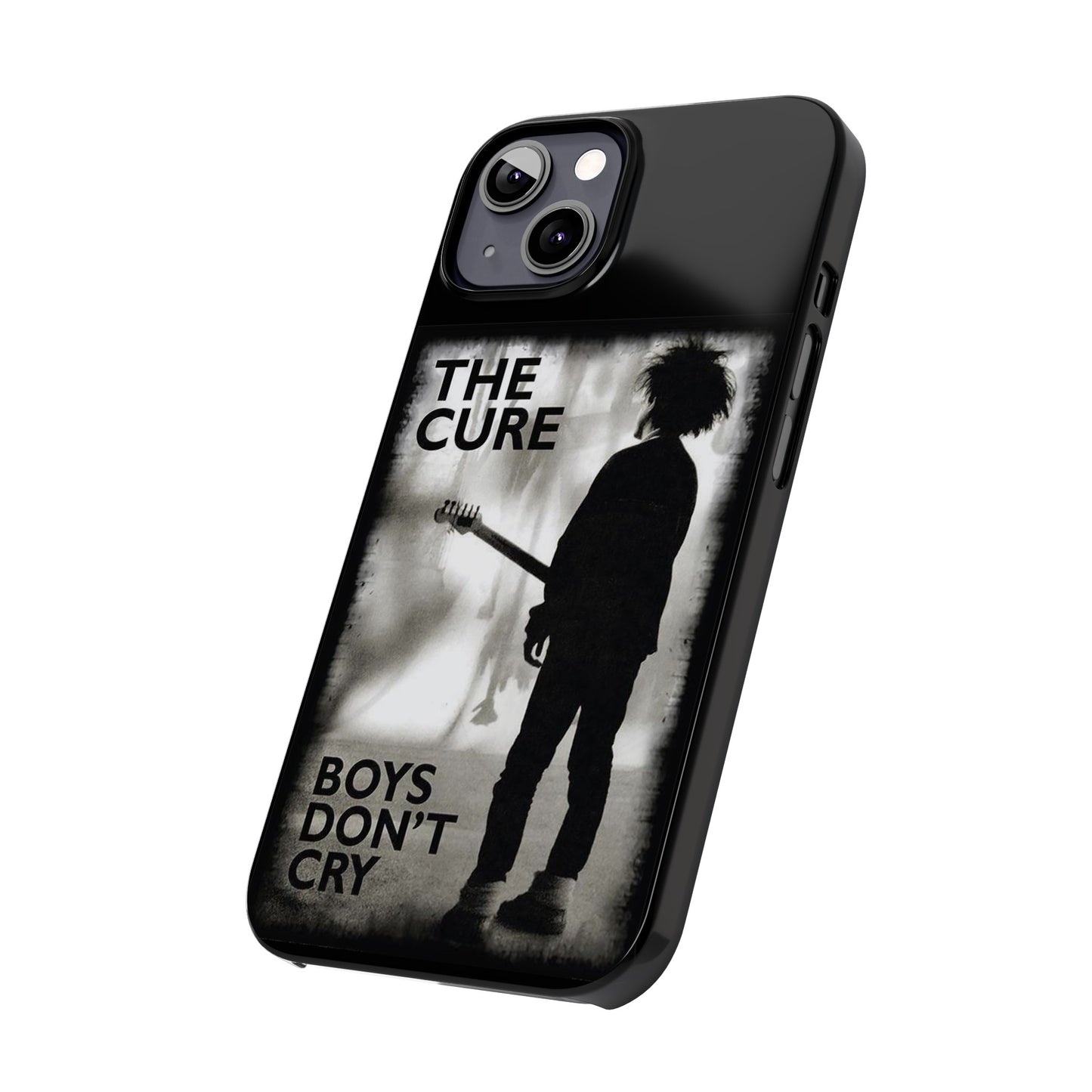 The Cure: Boys Don't Cry" iPhone Covers for 15, 14, 13, 12, 11