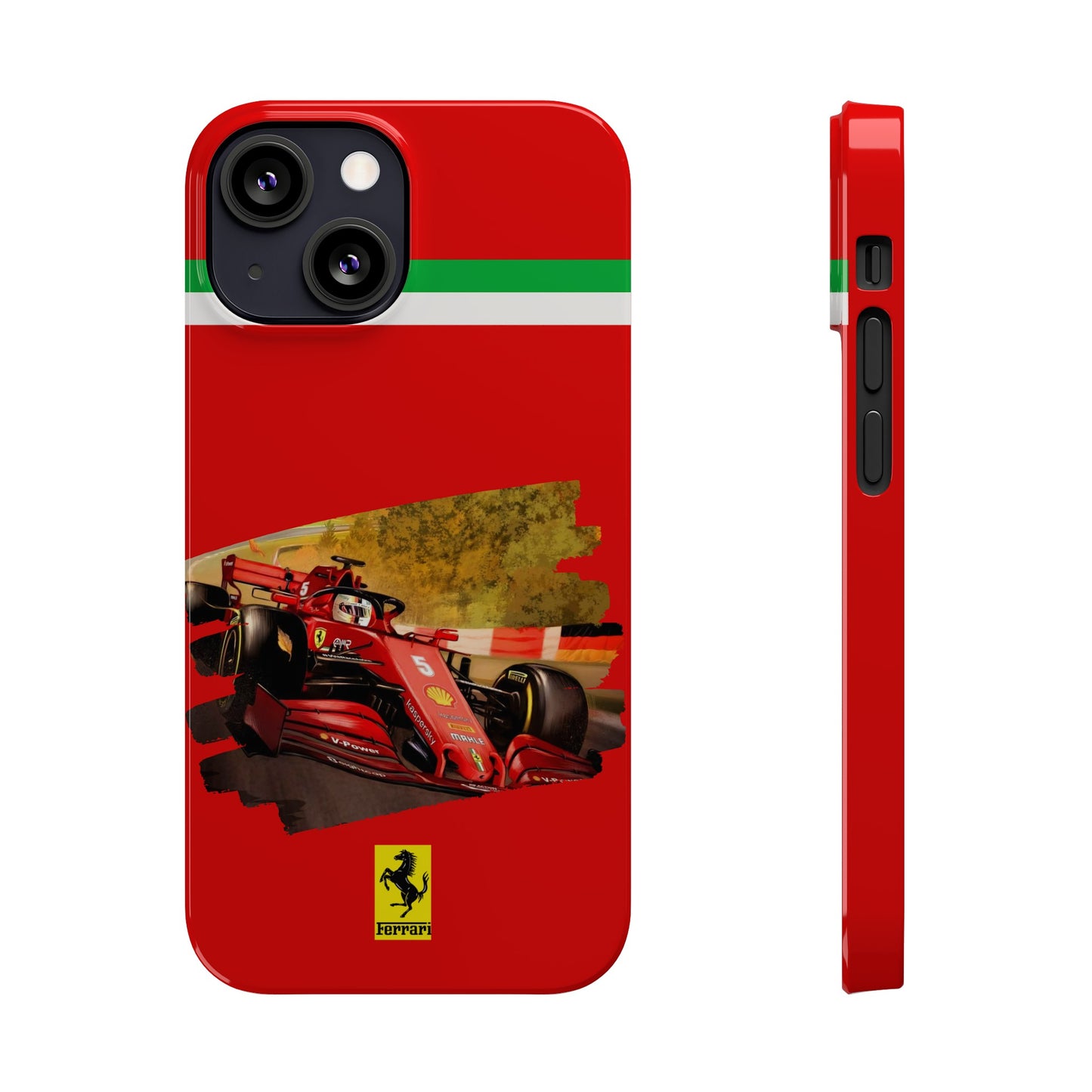 F1 Ferrari Red Edition Iphone Cases