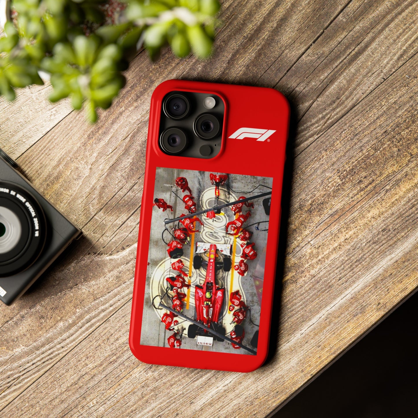 F1 Ferrari Pitstop Iphone Cases
