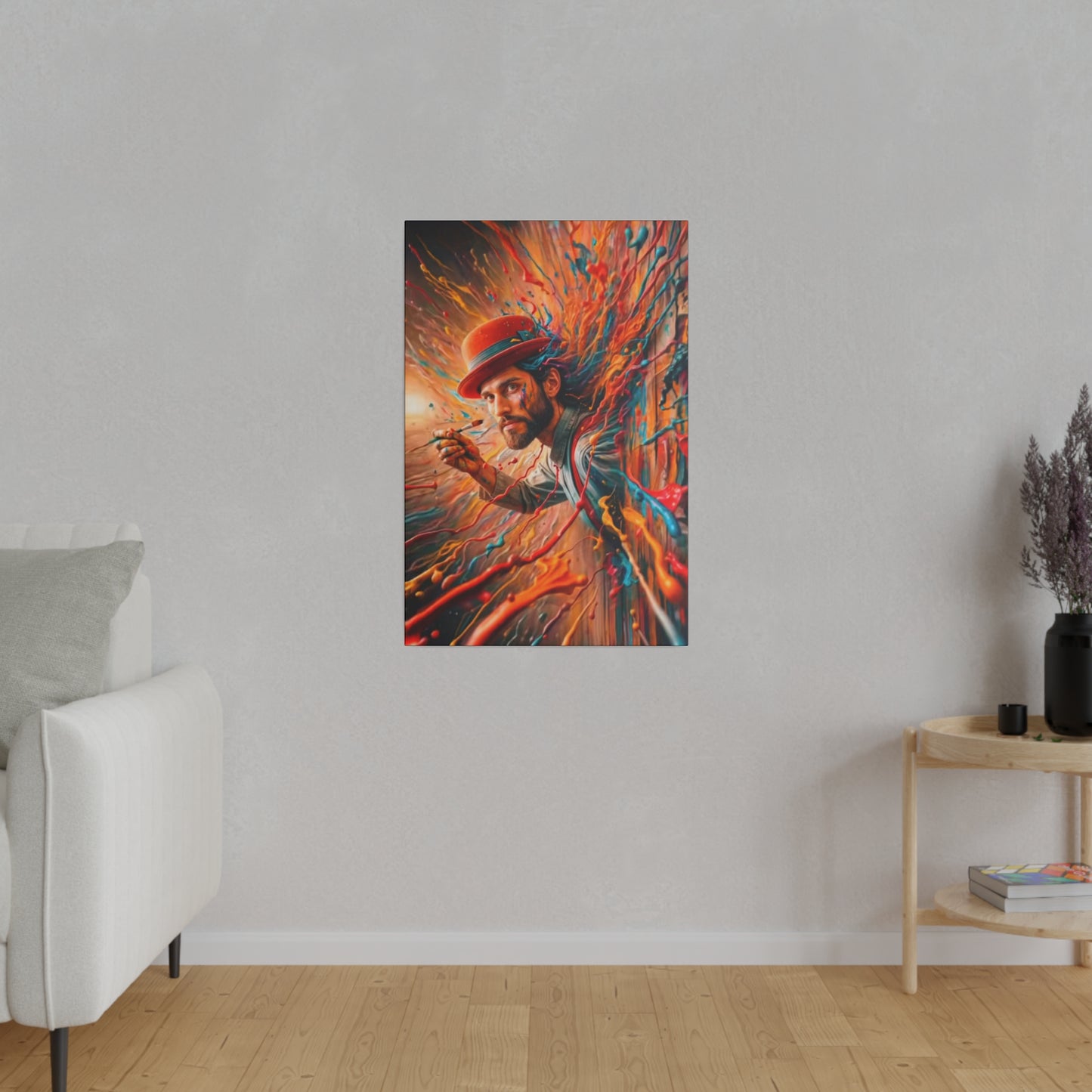 Prisoner Of Your Own Painting - Canvas