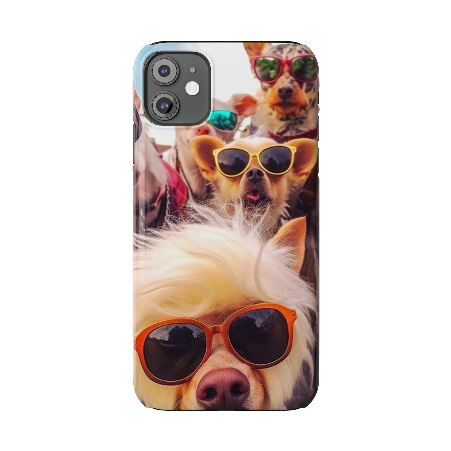 Cool Dogs make Selfie iPhone 15, 14, 13, 12, 11 Cases