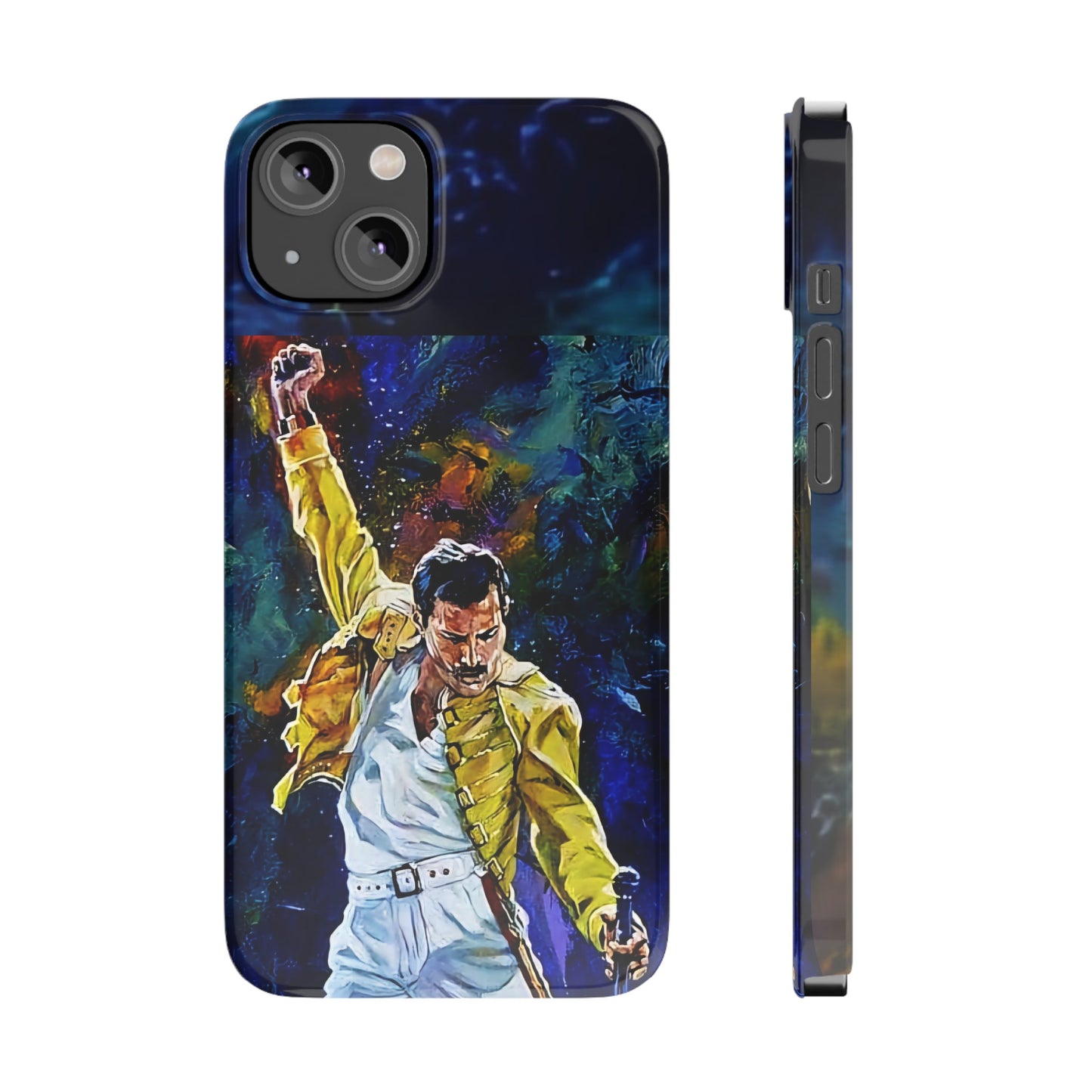 Queen, Freddie Mercury Live in Concert Iphone 15, 14, 13, 12 Cases