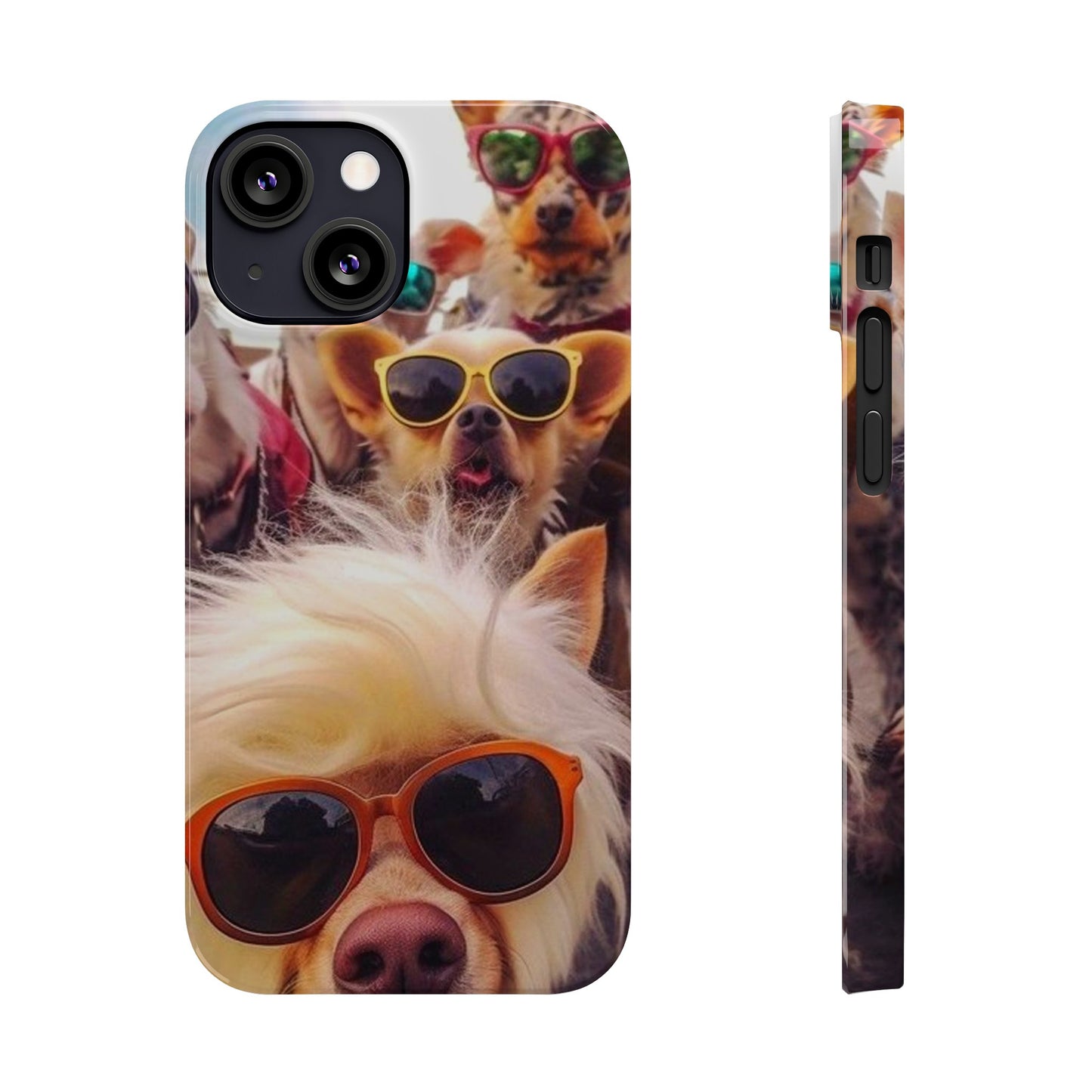 Cool Dogs make Selfie iPhone 15, 14, 13, 12, 11 Cases