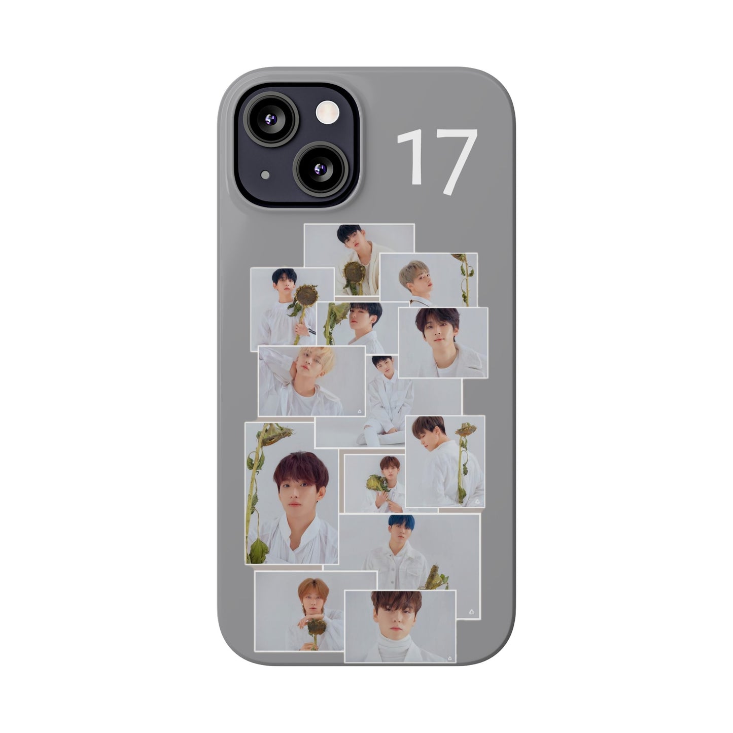 SEVENTEEN White Elegance iPhone 15, 14, 13, 12 Cases