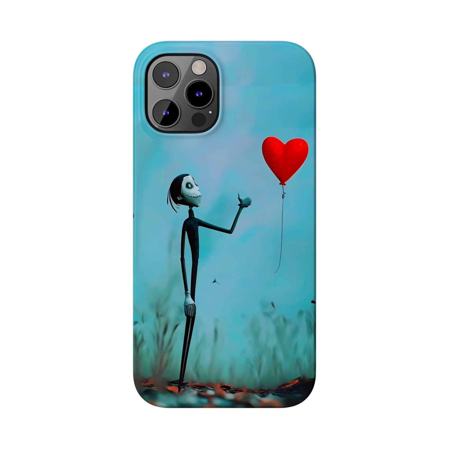 Heart Balloon Art Design iPhone Cases: Love in the Air