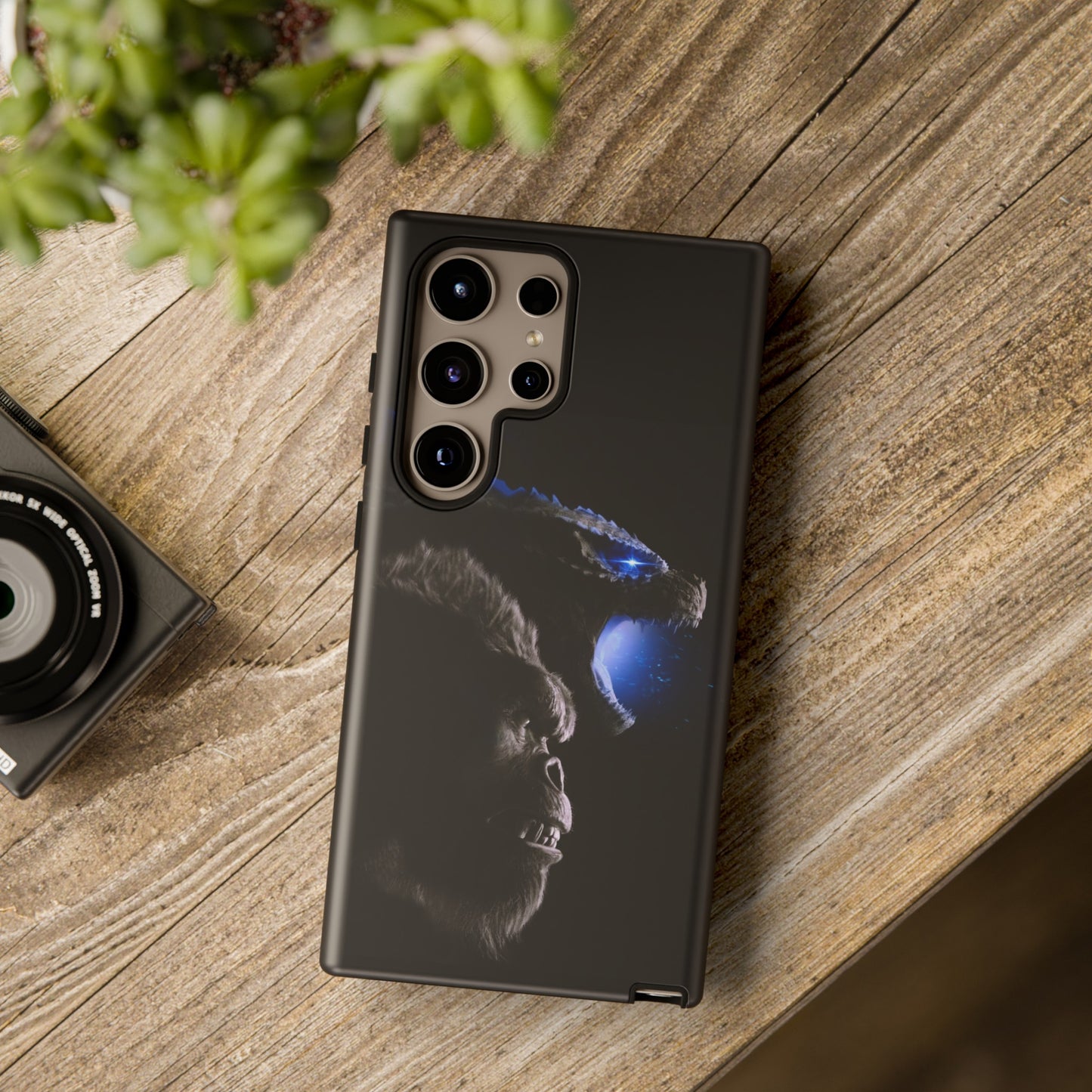 Godzilla x Kong New Age Samsung Galaxy Cases: Unleash the Titan (Blue edition)