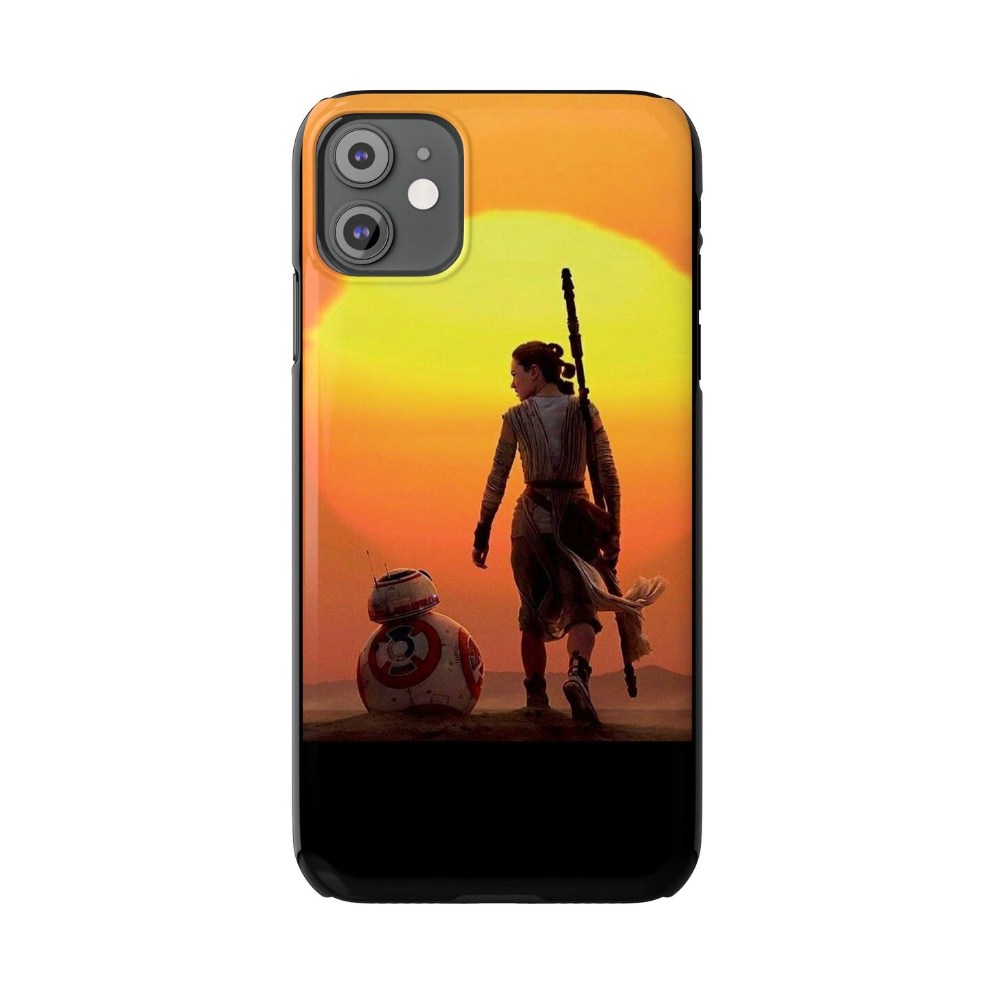 Star Wars Rey with BB-8 iPhone Cases: Adventure Awaits