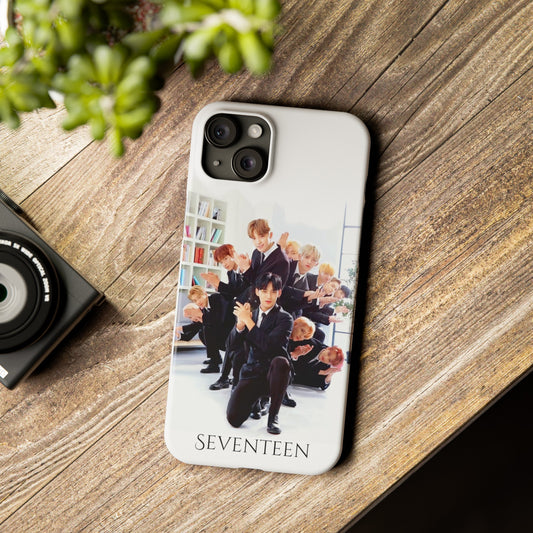 SEVENTEEN: Secret Agent Mission iPhone 15, 14, 13, 12 Cases