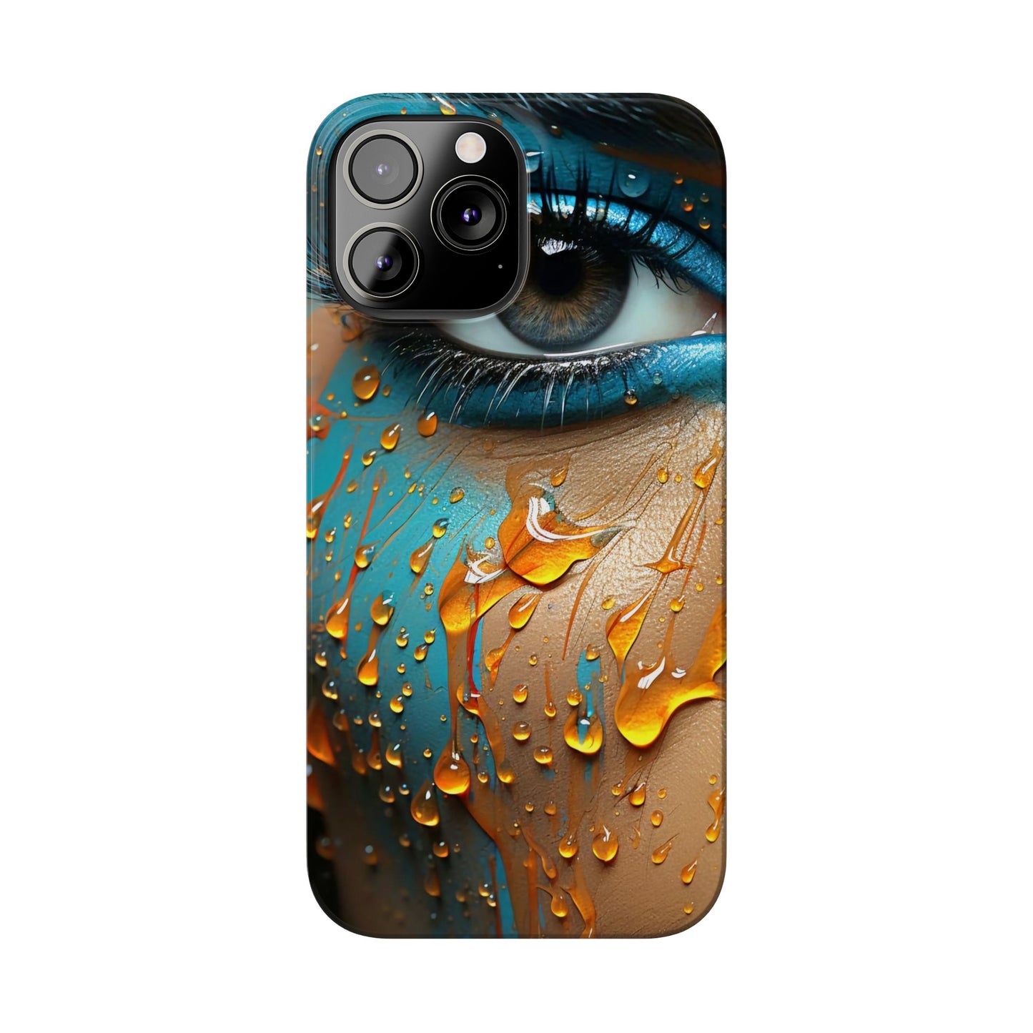 Tearful Eyes: iPhone 15, 14, 13, 12 Cases
