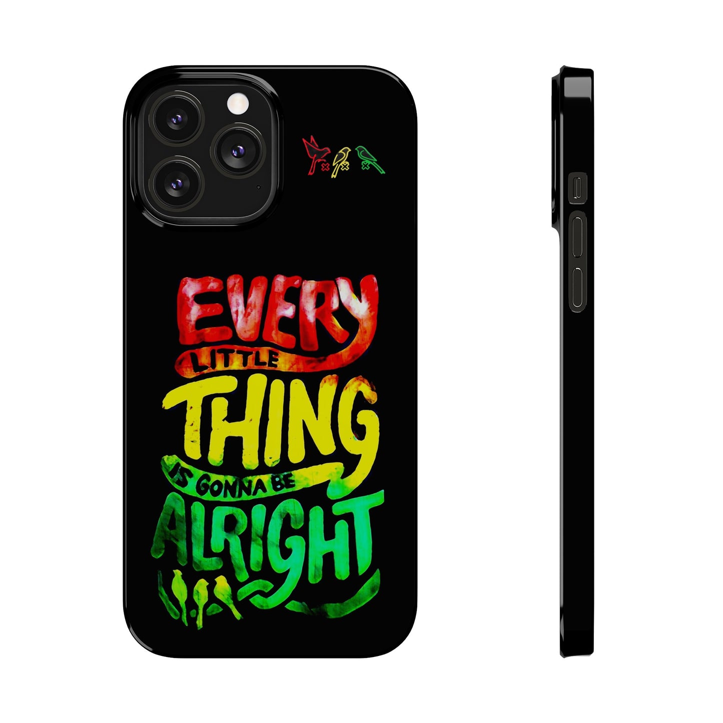 3 Little Birds - Bob Marley iPhone Cover: Peace and Protection