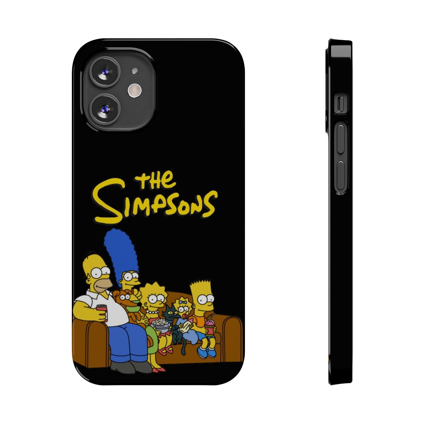 Springfield on Your Phone: The Simpsons iPhone 15, 14, 13, 12, 11 Cases