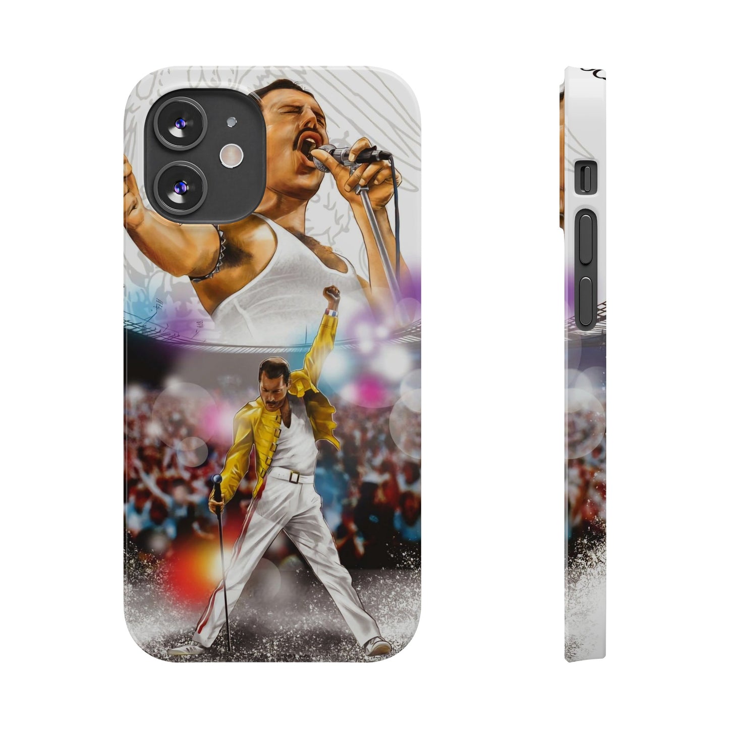 Freddy Mercury & Queen iPhone 15, 14, 13, 12 Cases