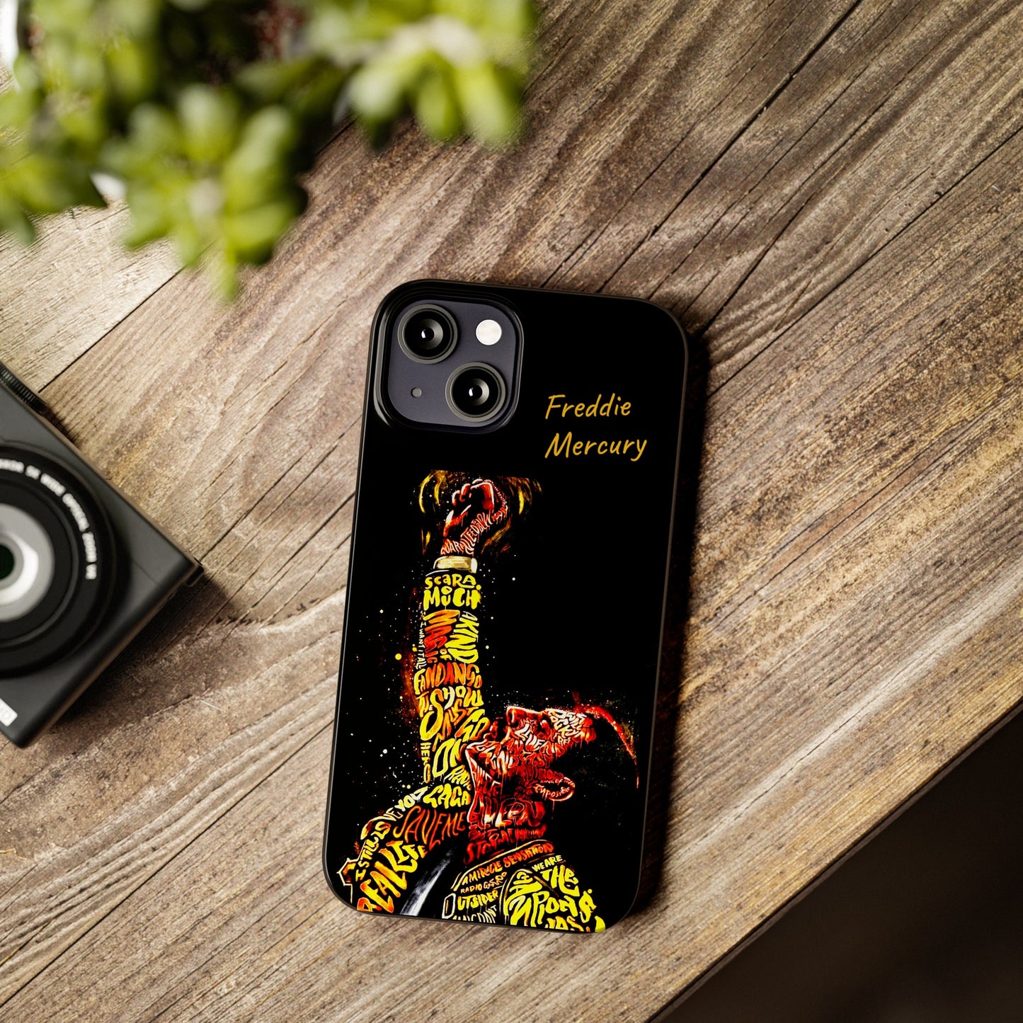 Freddie Mercury Songs IPhone 15, 14, 13, 12, 11 Cases