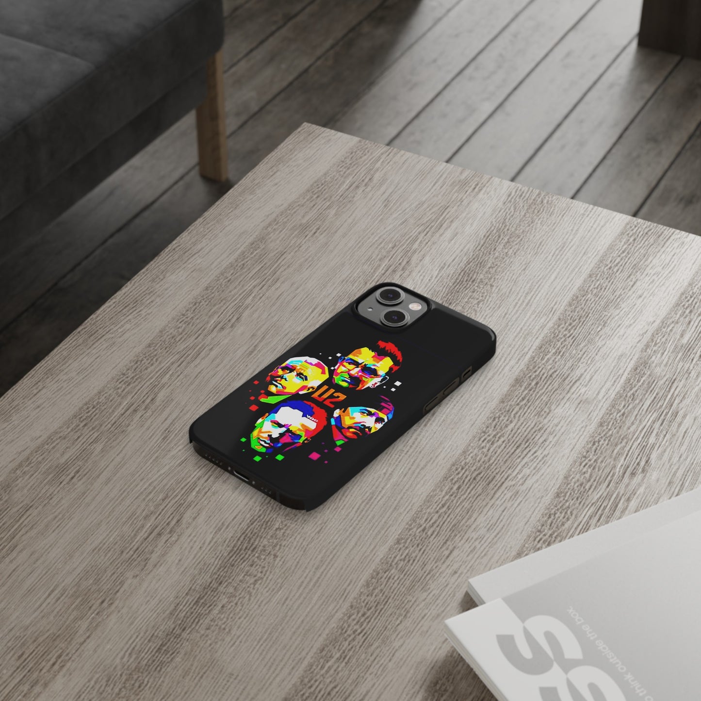 U2 IPhone 15, 14, 13, 12 Cases - Art Design