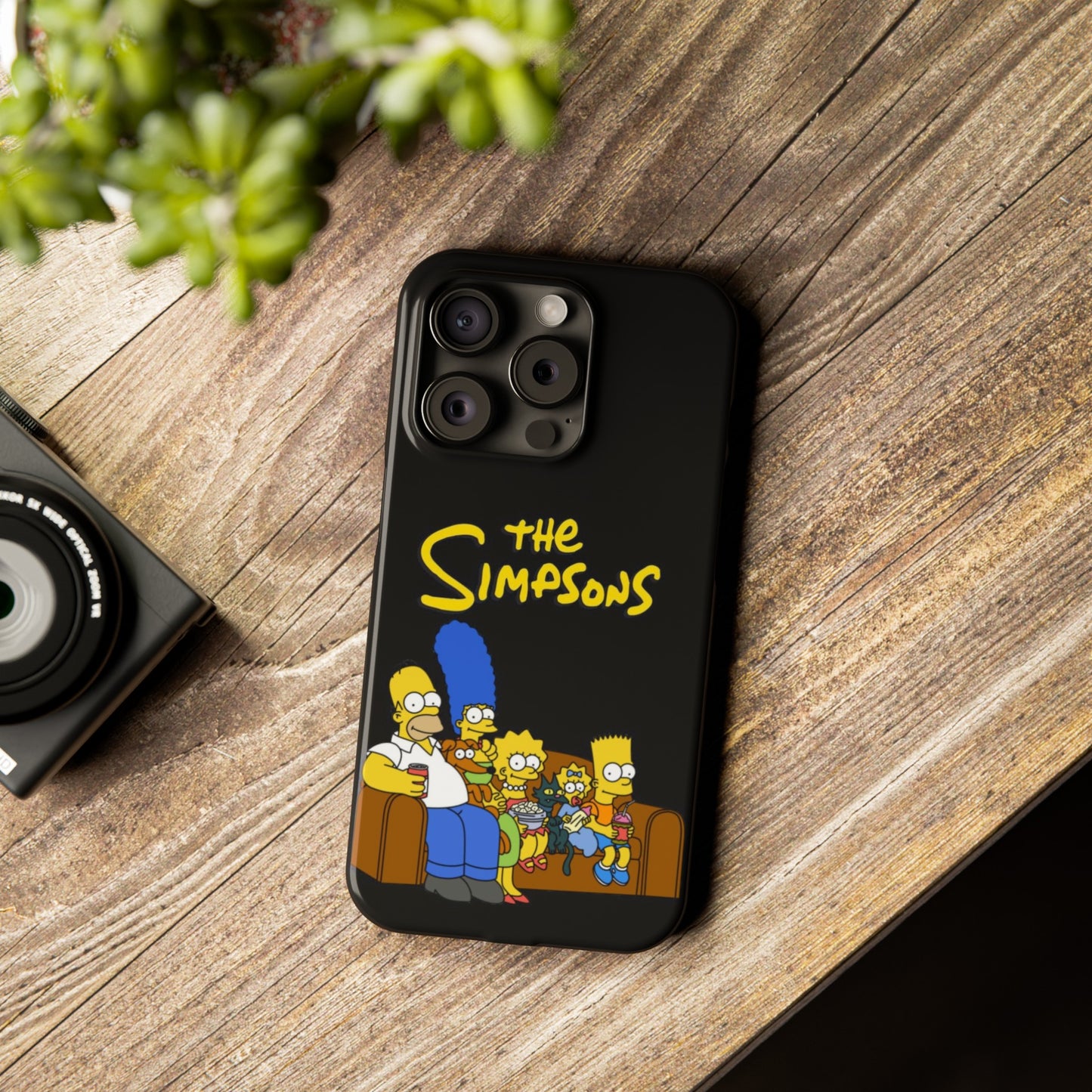 Springfield on Your Phone: The Simpsons iPhone 15, 14, 13, 12, 11 Cases