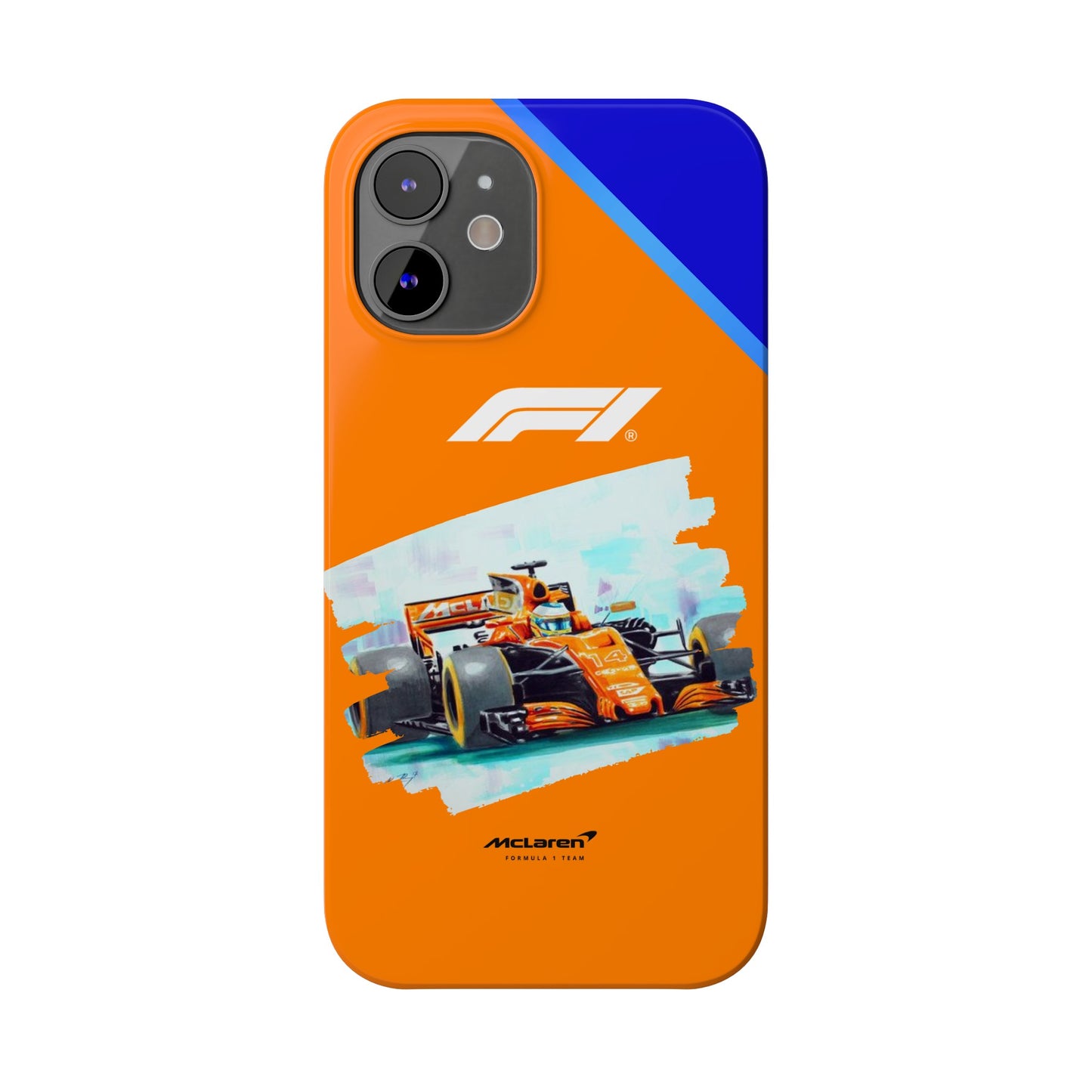 F1 McClaren Orange Edition Iphone Cases