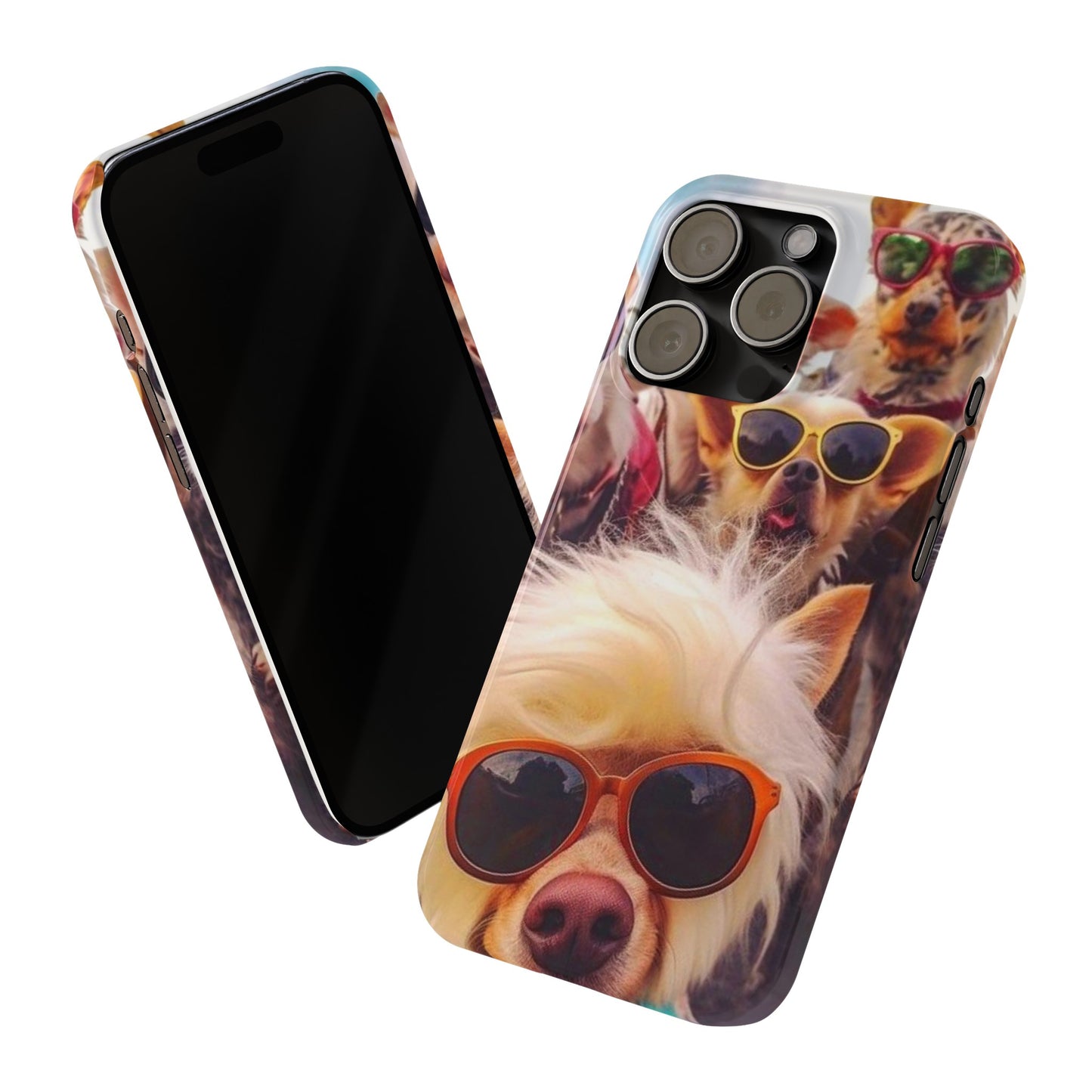 Cool Dogs make Selfie iPhone 15, 14, 13, 12, 11 Cases