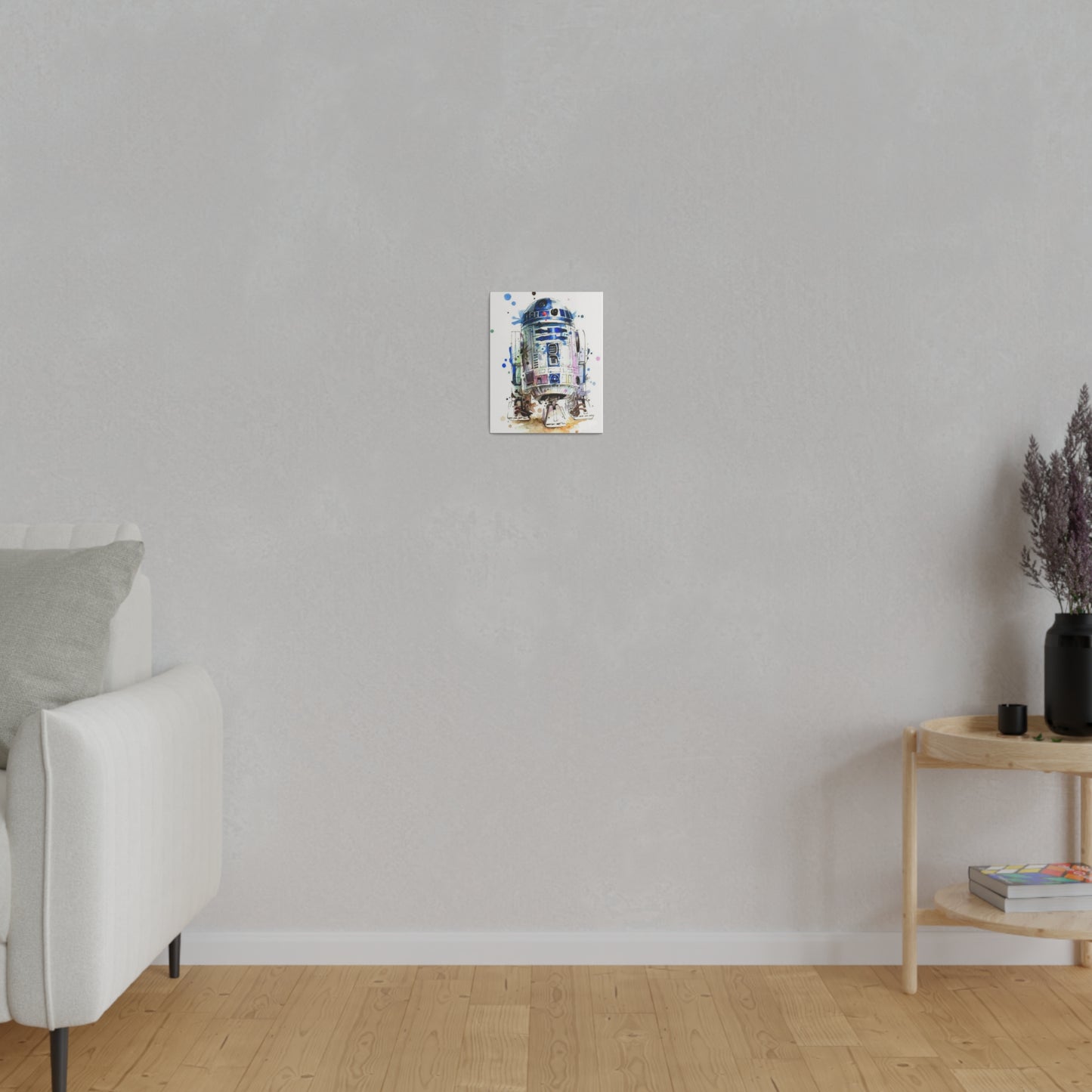 Star Wars R2-D2 Watercolor Art Canvas: Droid Delight